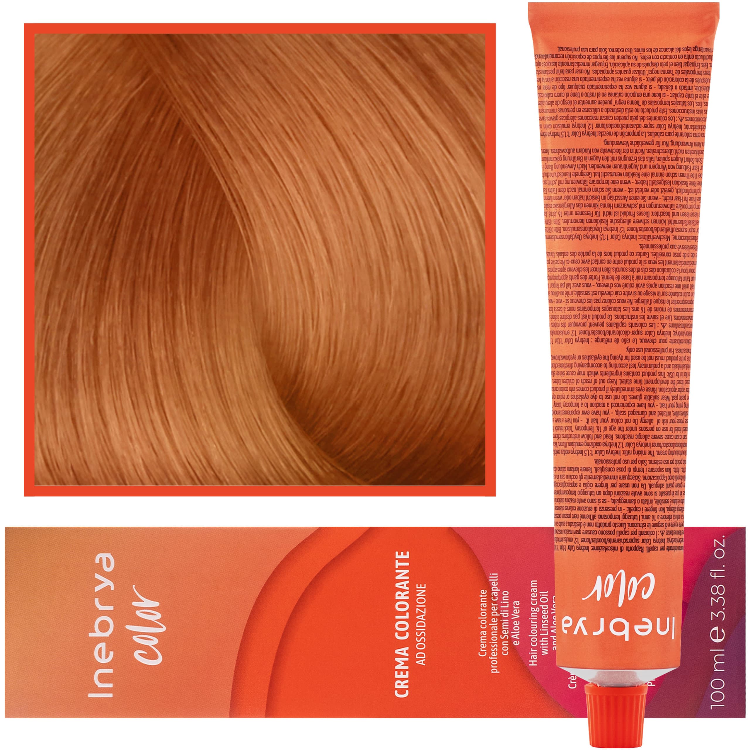Color - farba krem koloryzujący do włosów, 8/42 | Jasny Bursztynowy Blond