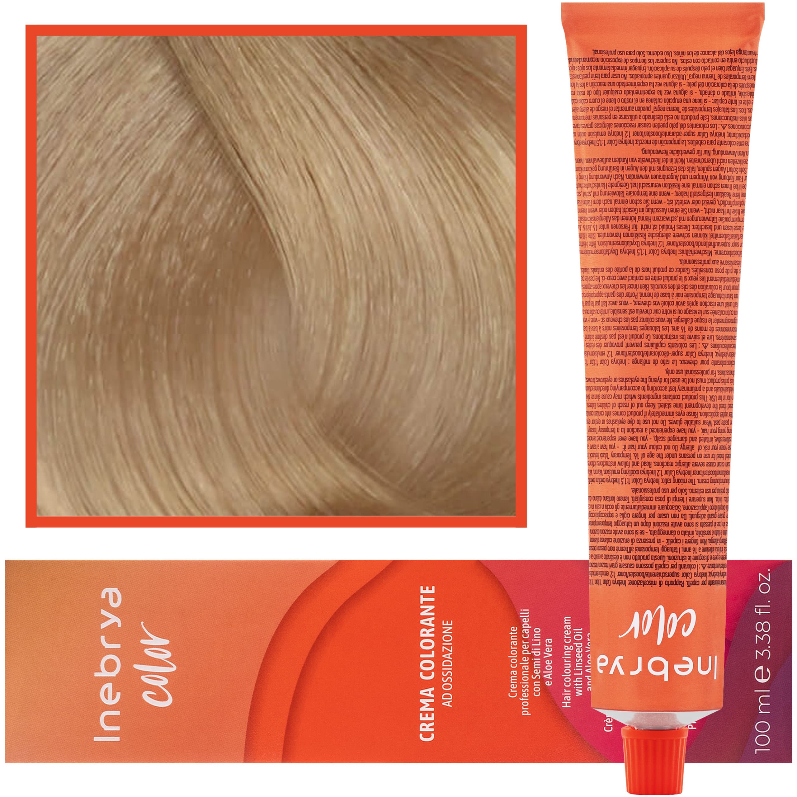 Color - farba krem koloryzujący do włosów, 9/3 | Bardzo Jasny Złoty Blond