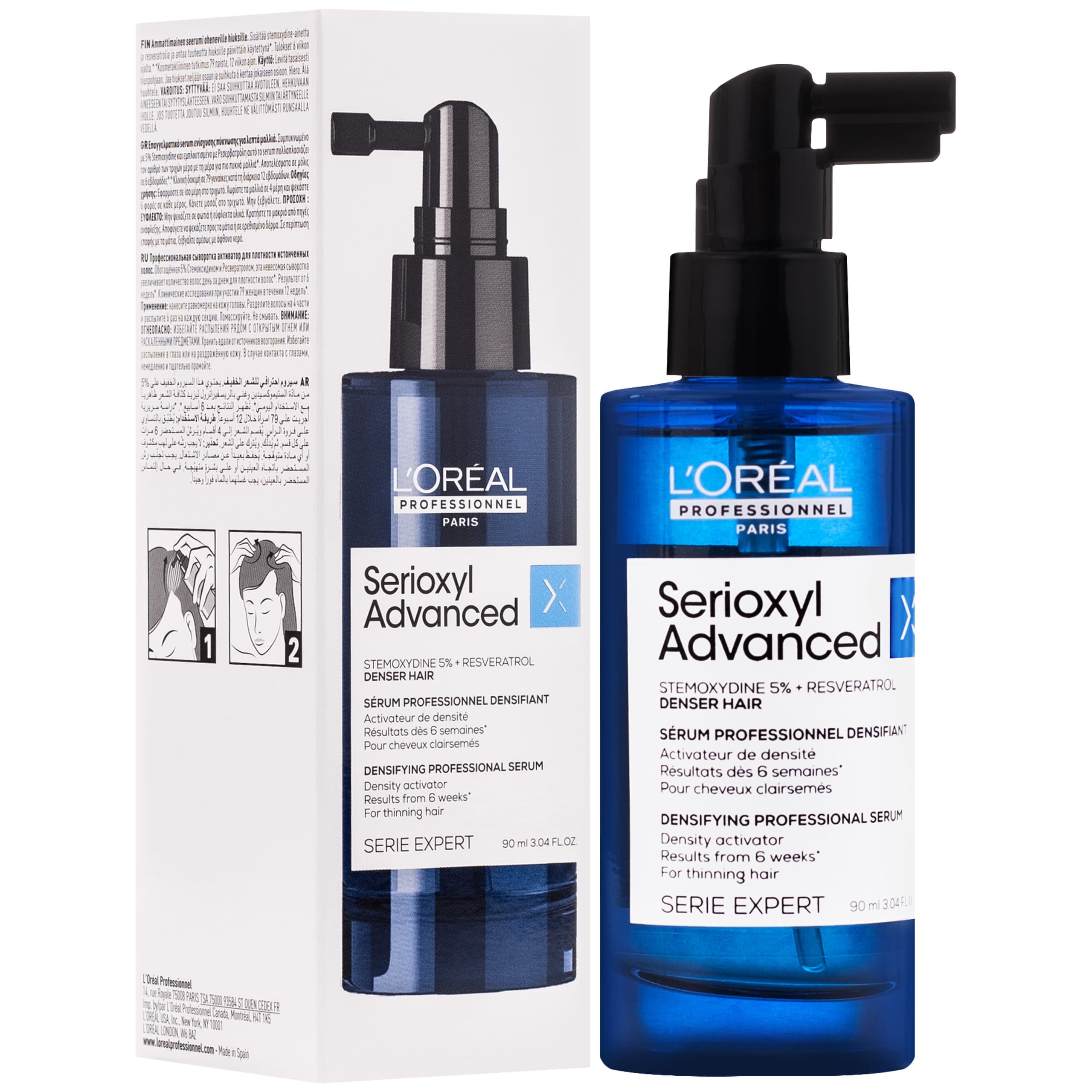 Serioxyl Advanced - profesjonalne serum na porost włosów