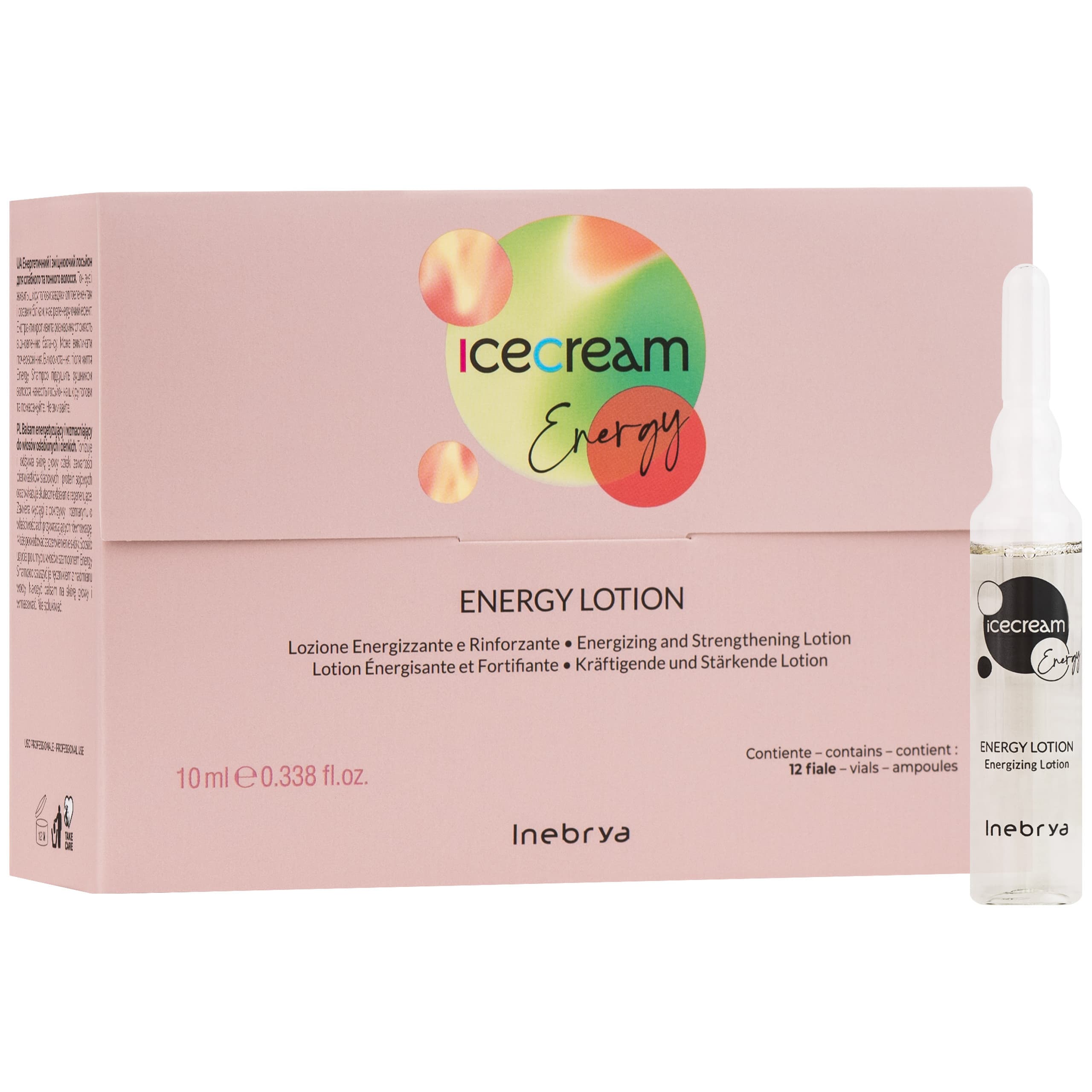 Ice Cream Energy Lotion - ampułki do włosów słabych i cienkich