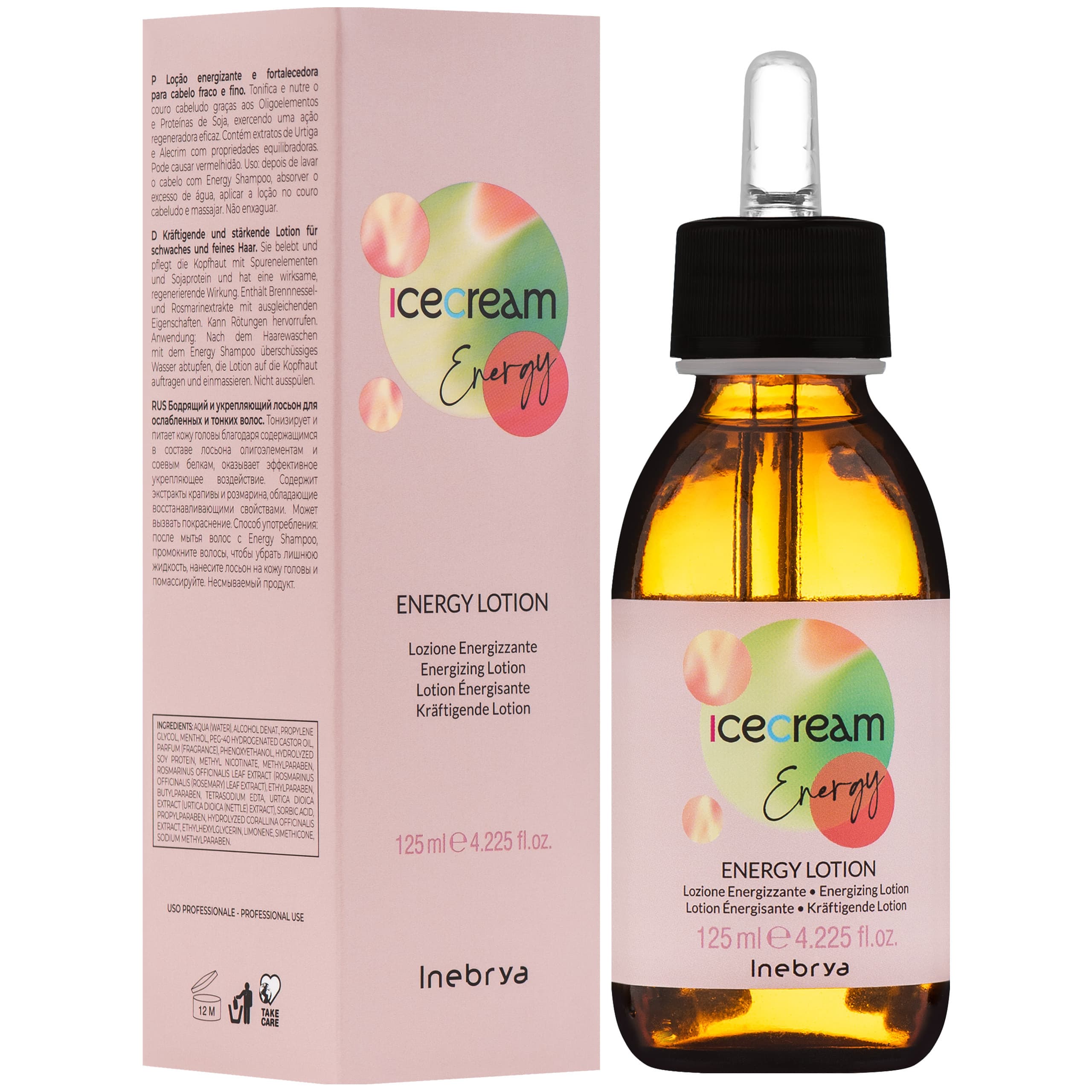 Ice Cream Energy Lotion - kuracja do włosów słabych i cienkich