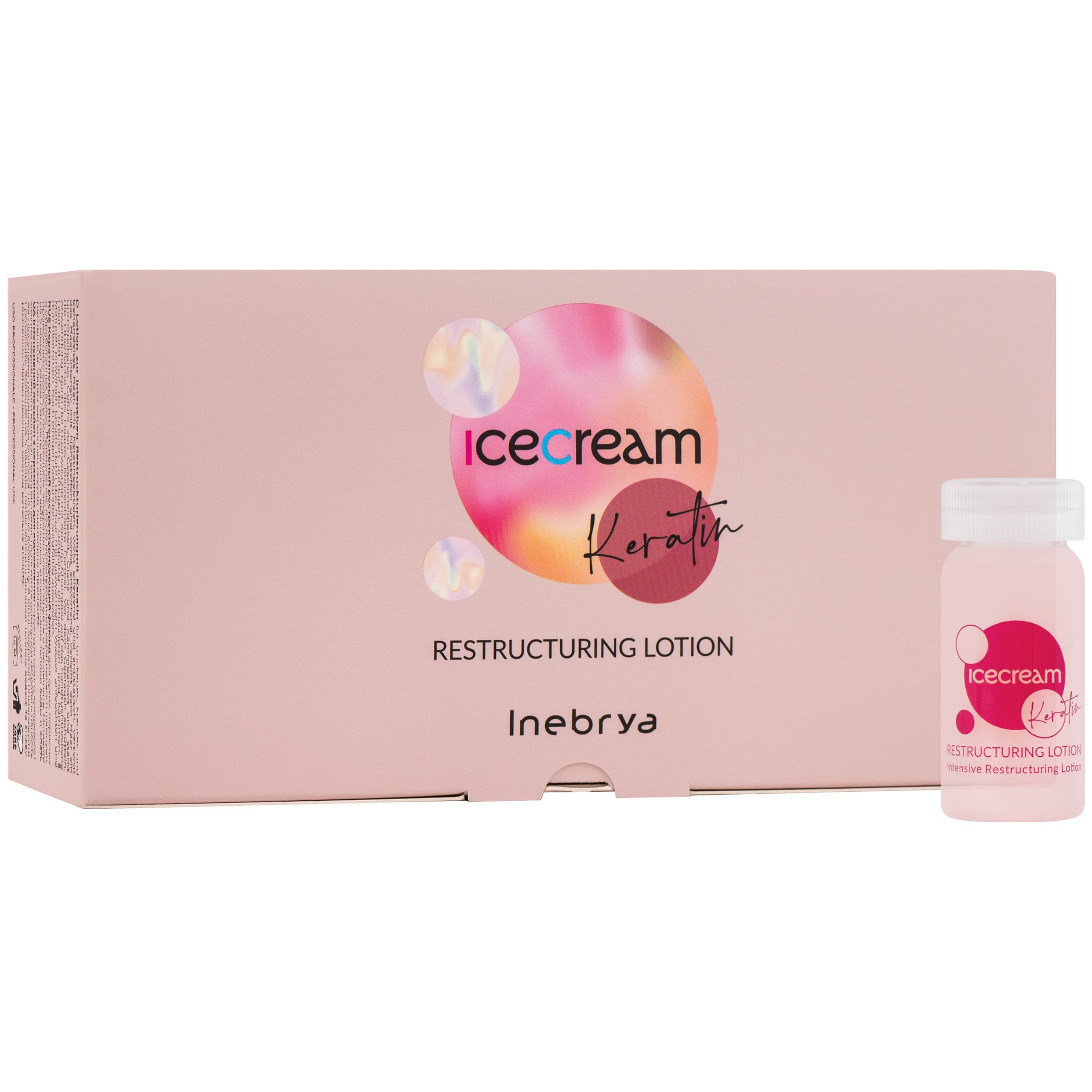 Ice Cream Keratin Restructuring Lotion - ampułki do rekonstrukcji włosów