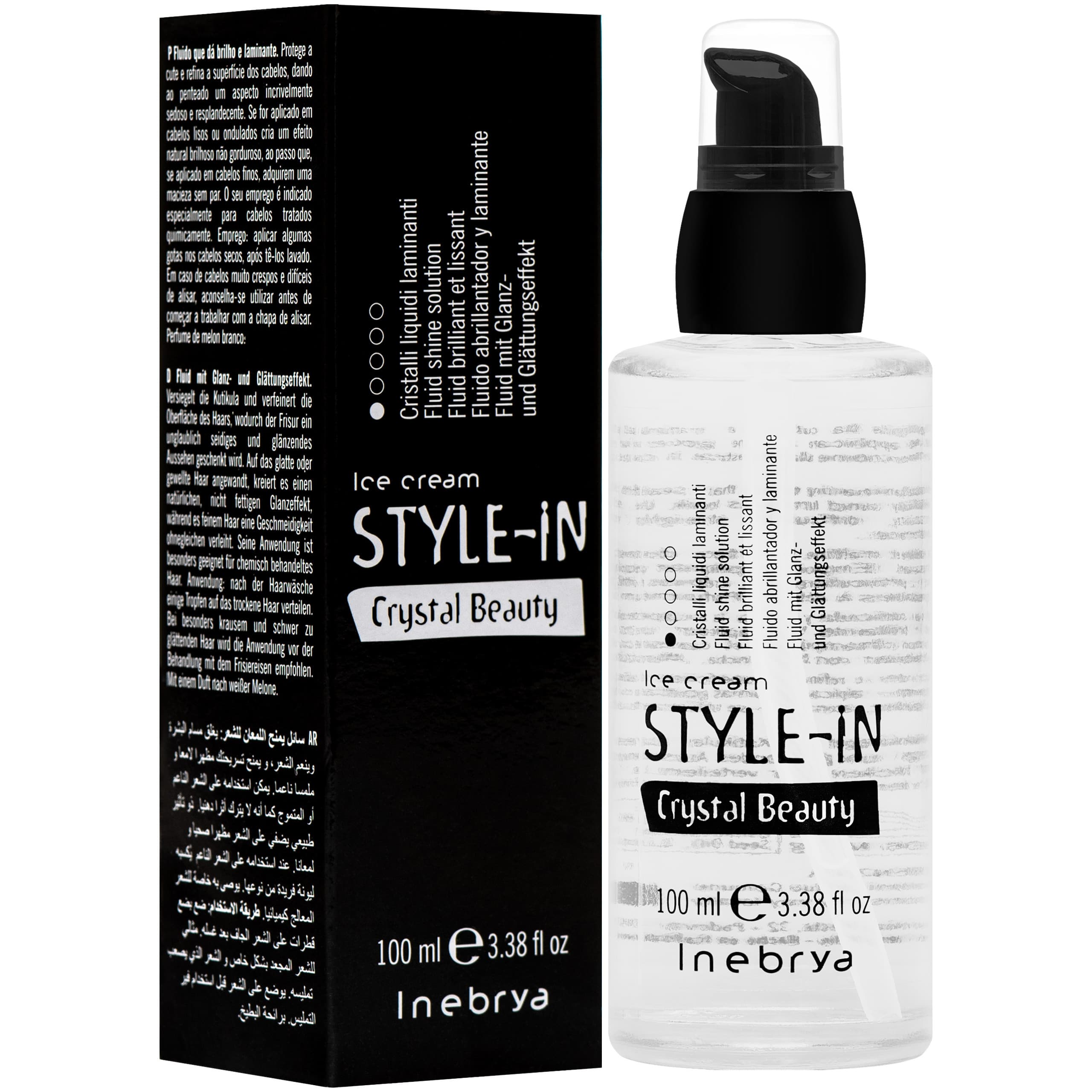 Style-In Crystal Beauty - fluid nabłyszczający do włosów
