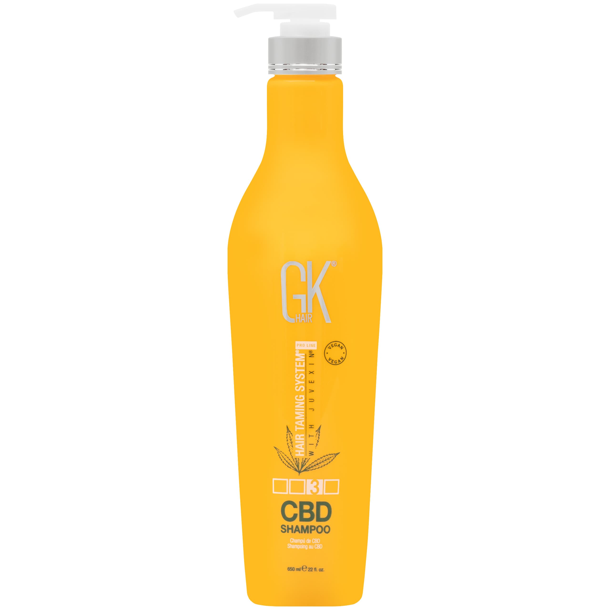 GKHair CBD - szampon intensywnie nawilżający z olejkiem CBD