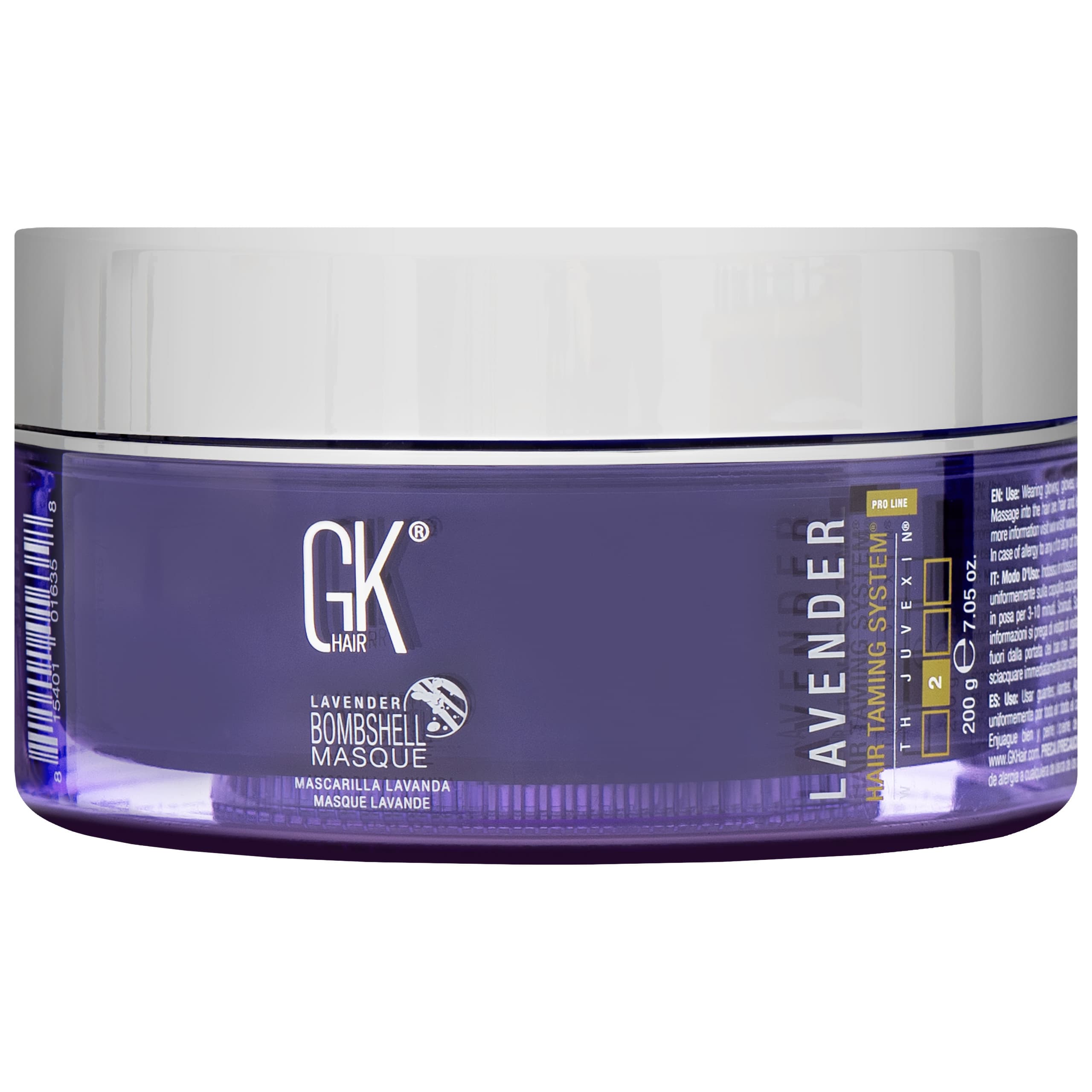 GKHair Bombshell Masque Lavender - maska rozświetlająca do włosów blond