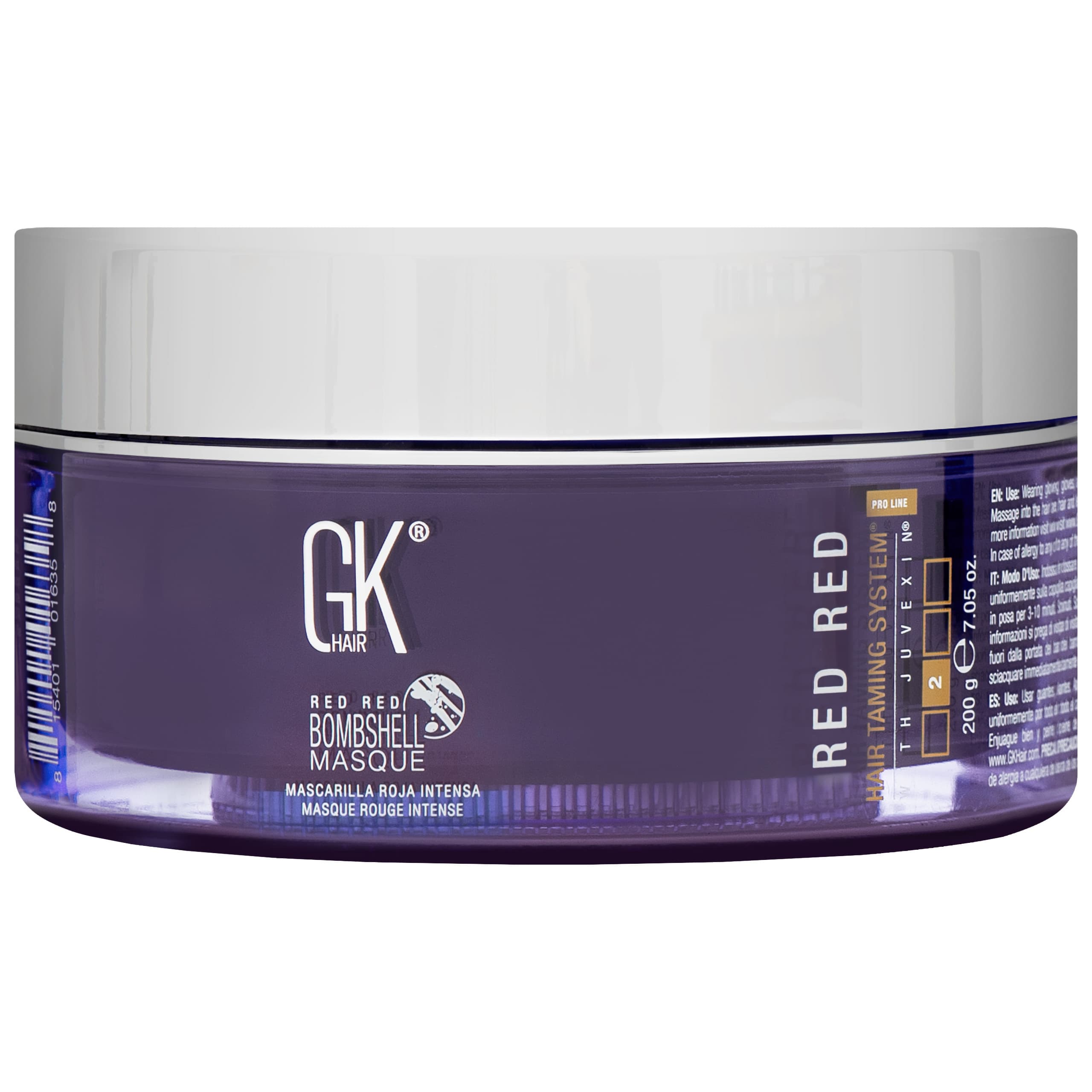 GKHair Bombshell Masque Red - maska do włosów o odcieniach czerwieni