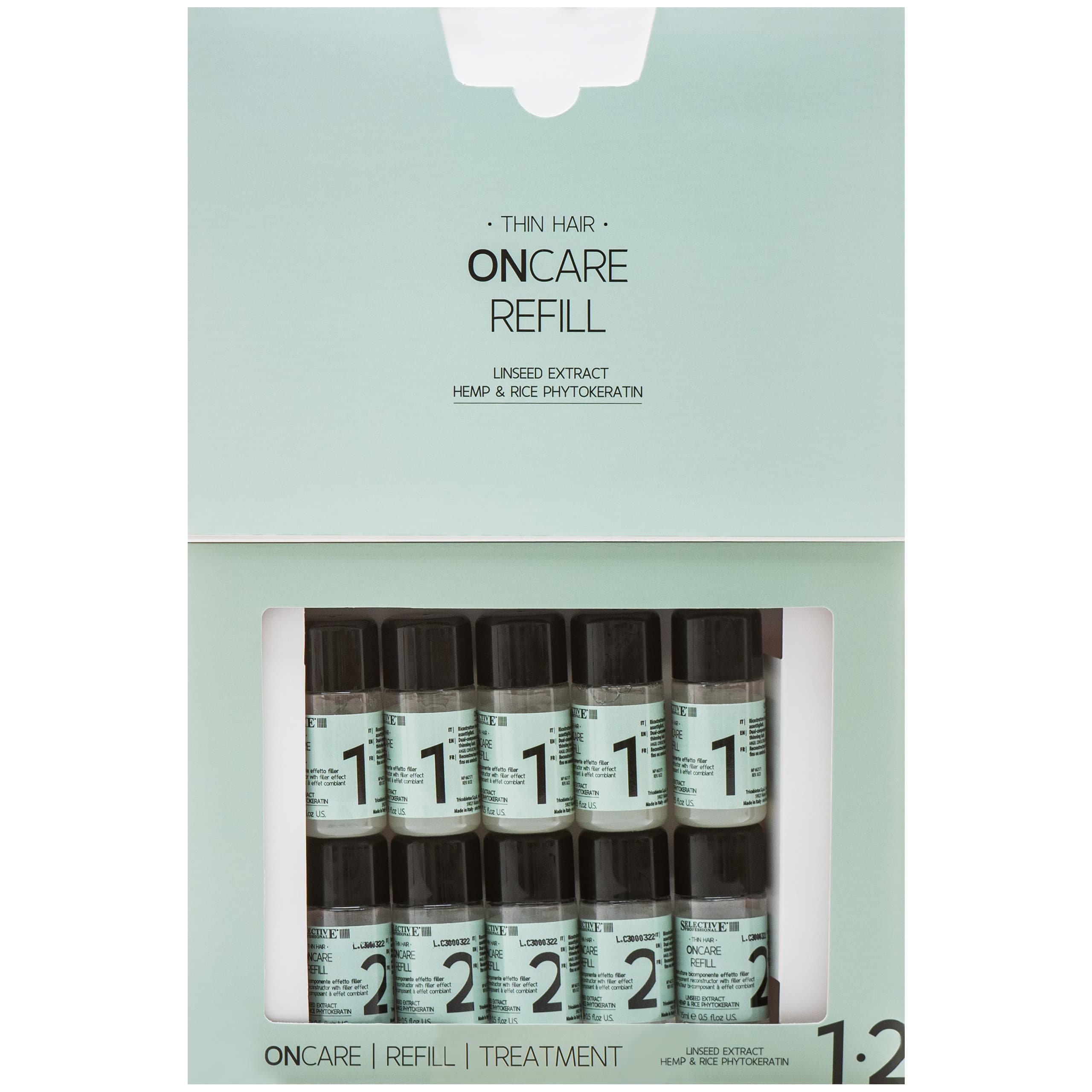 On Care Thin Hair Refil - kuracja odbudowująca do włosów cienkich