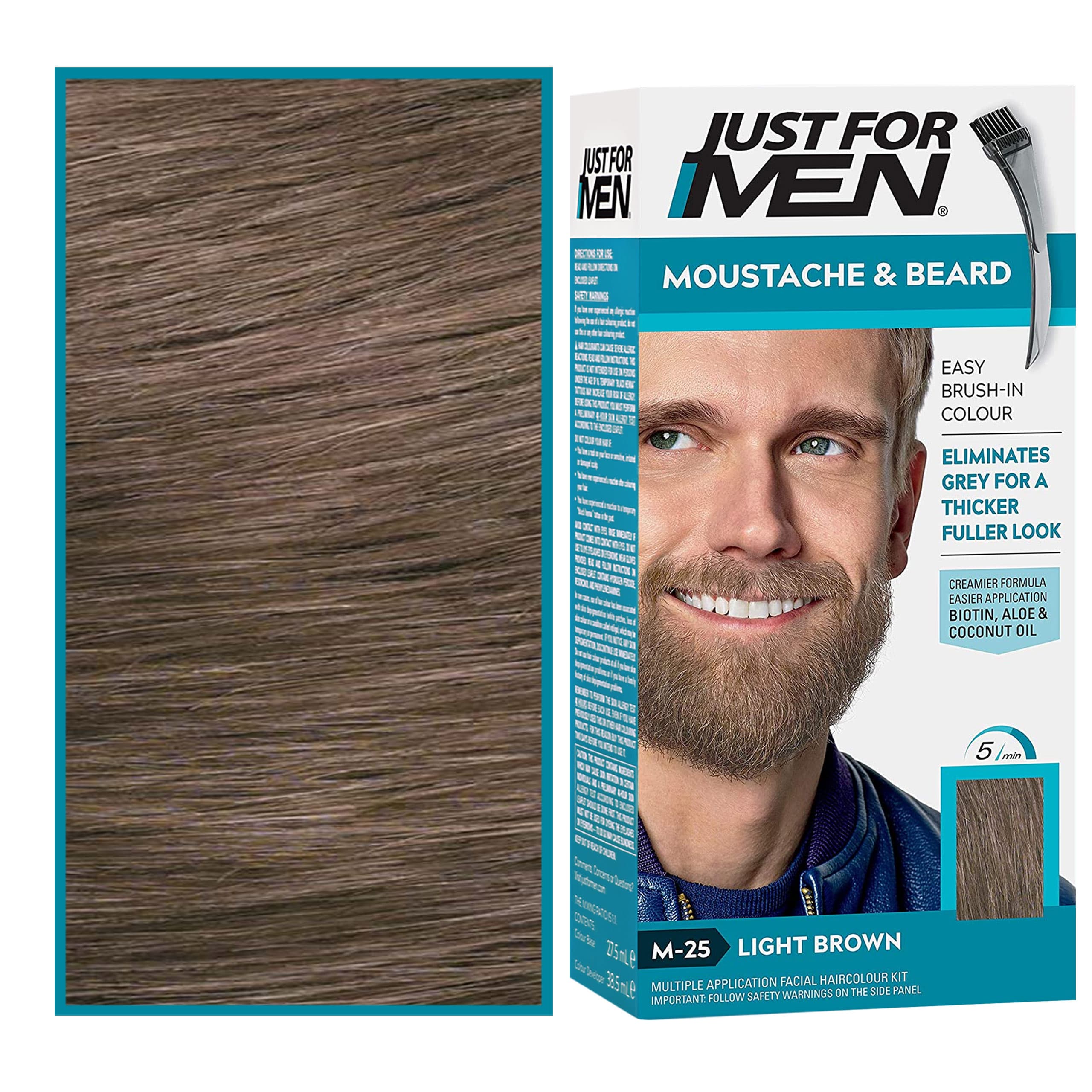 Color Gel - odsiwiacze do włosów dla mężczyzn w formie żelu, M25 | Jasny Brąz