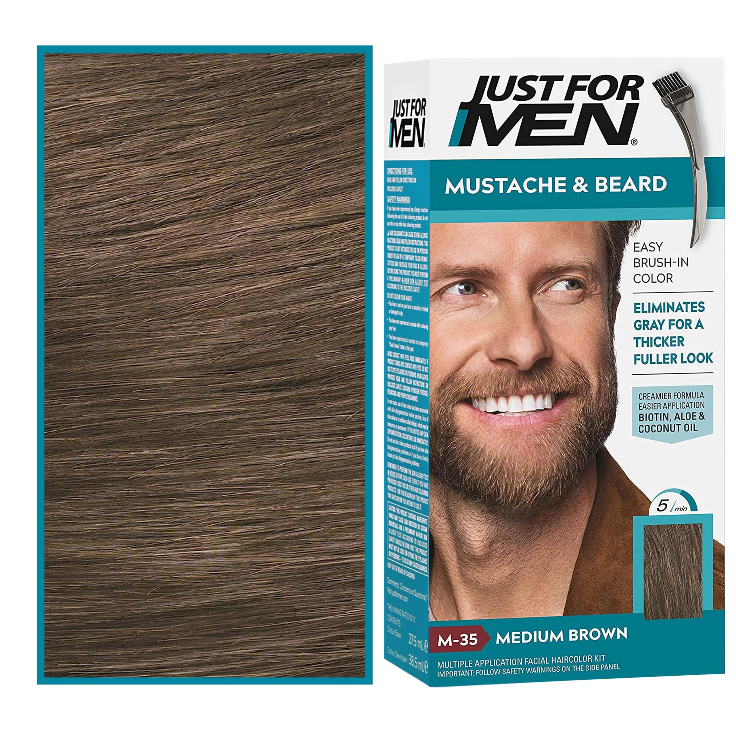 Color Gel - odsiwiacze do włosów dla mężczyzn w formie żelu, M35 | Średni Brąz