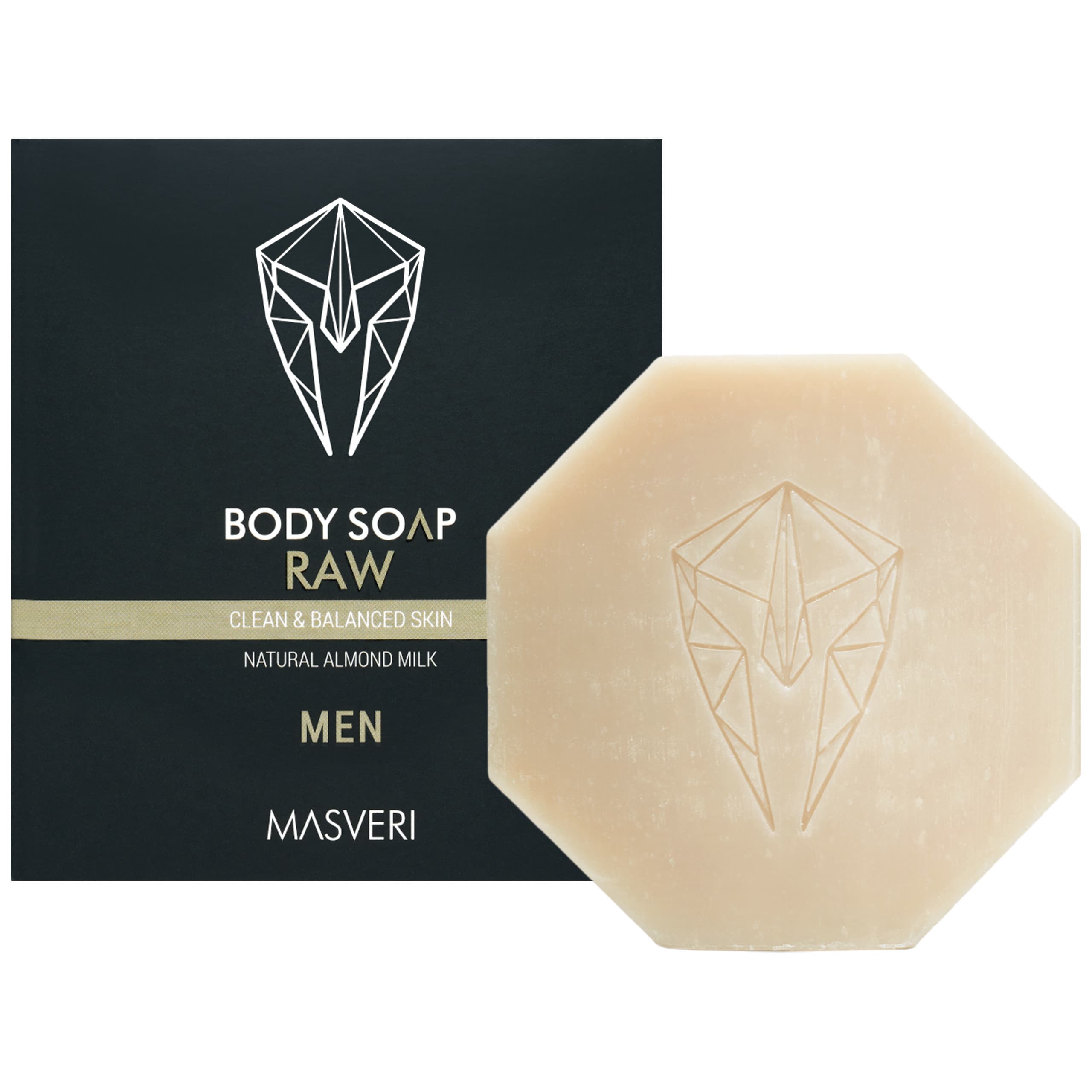 Body Soap Raw - oczyszczające mydło do ciała