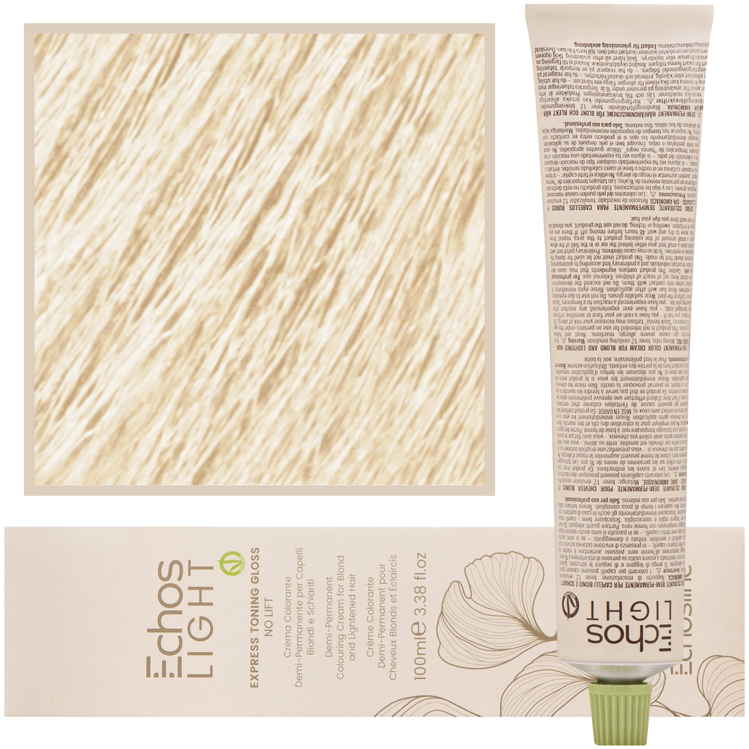 Echoslight - Toner koloryzujący do włosów, Cream | Kremowy