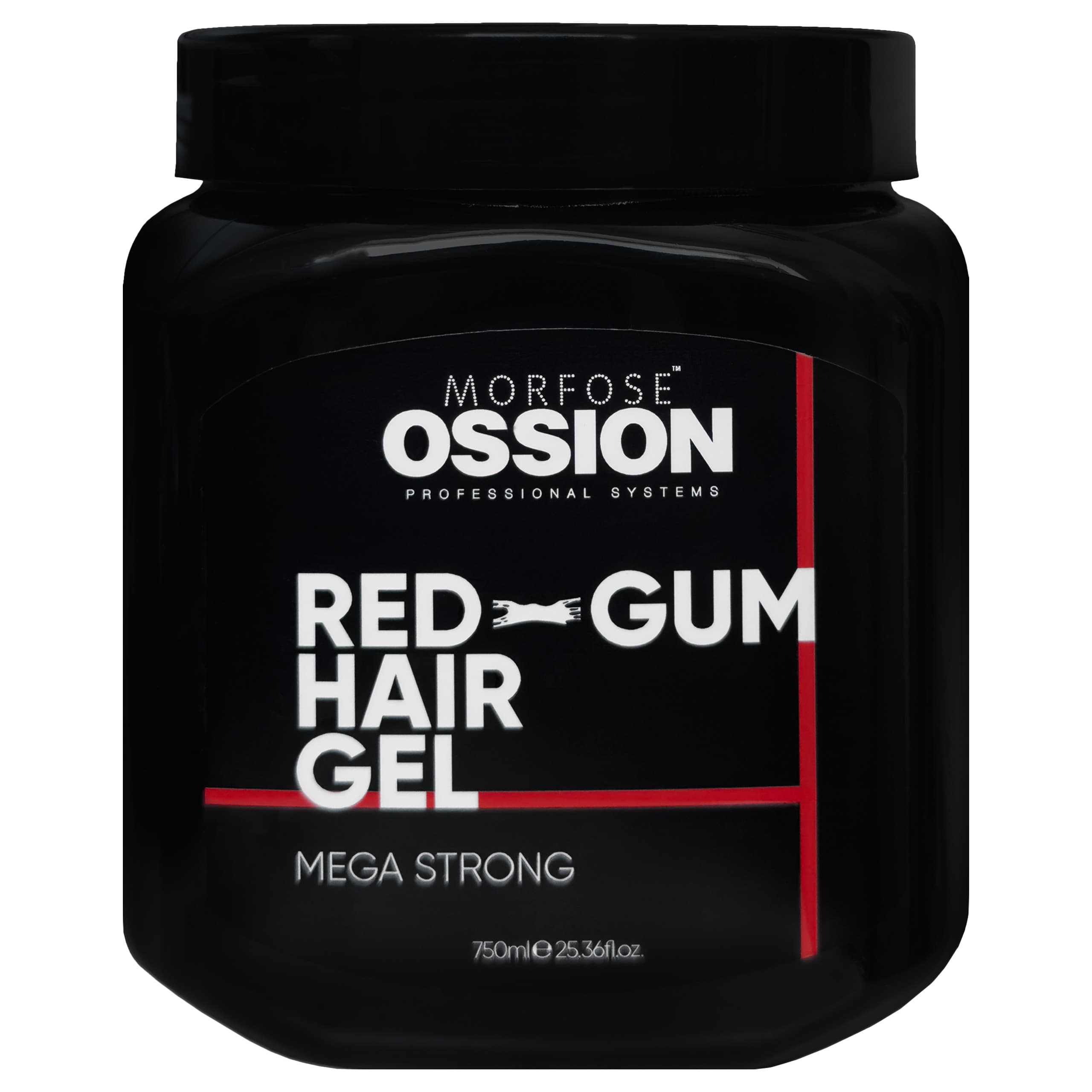 Ossion PB Mega Strong Gel - bardzo mocny żel do stylizacji fryzur