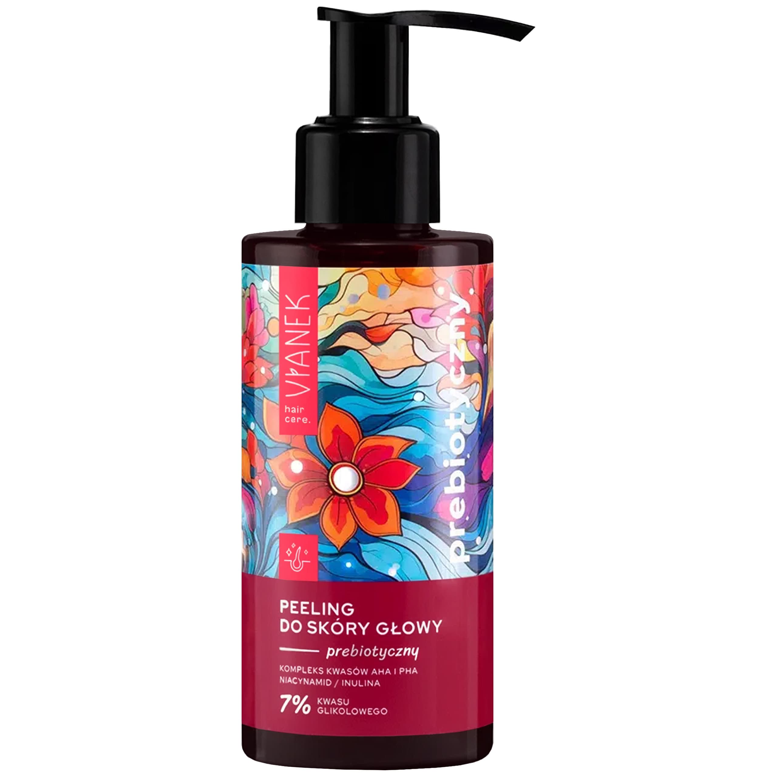 Prebiotyczny kwasowy peeling do skóry głowy