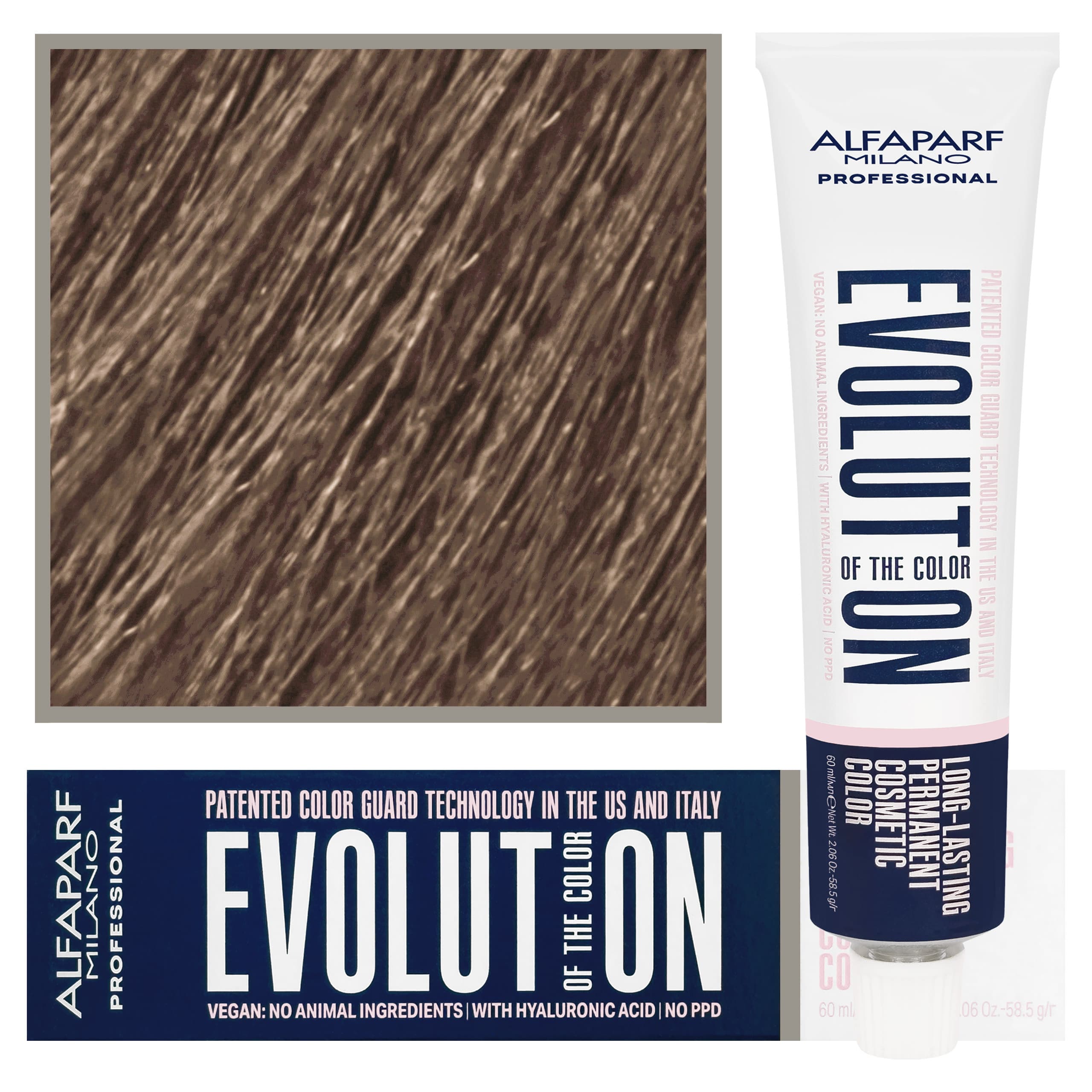 Evolution - wegańska farba do koloryzacji włosów, 8 | Jasny Naturalny Blond