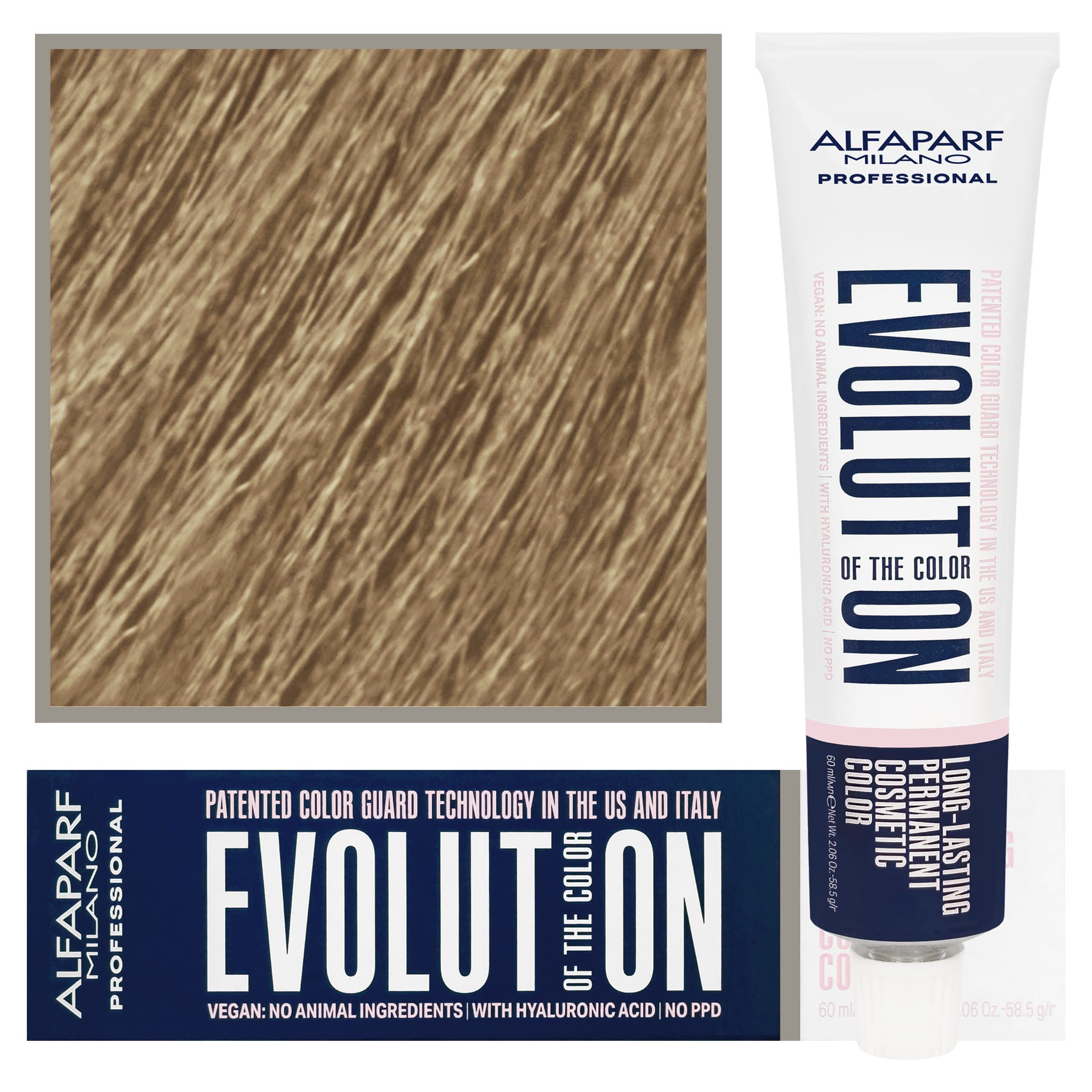 Evolution - wegańska farba do koloryzacji włosów, 9 | Bardzo Jasny Naturalny Blond