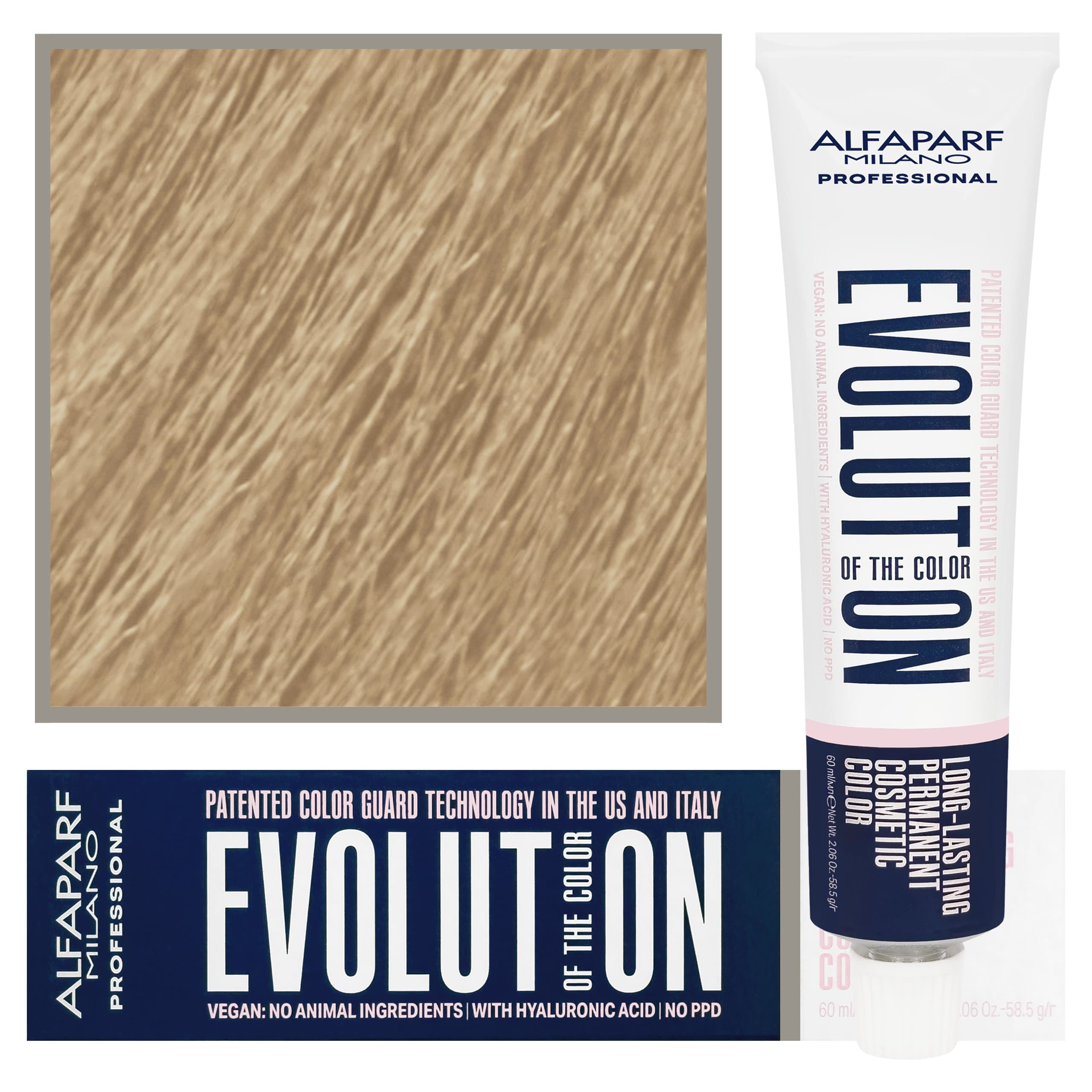Evolution - wegańska farba do koloryzacji włosów, 9NB | Bardzo Jasny Ciepły Naturaly Blond