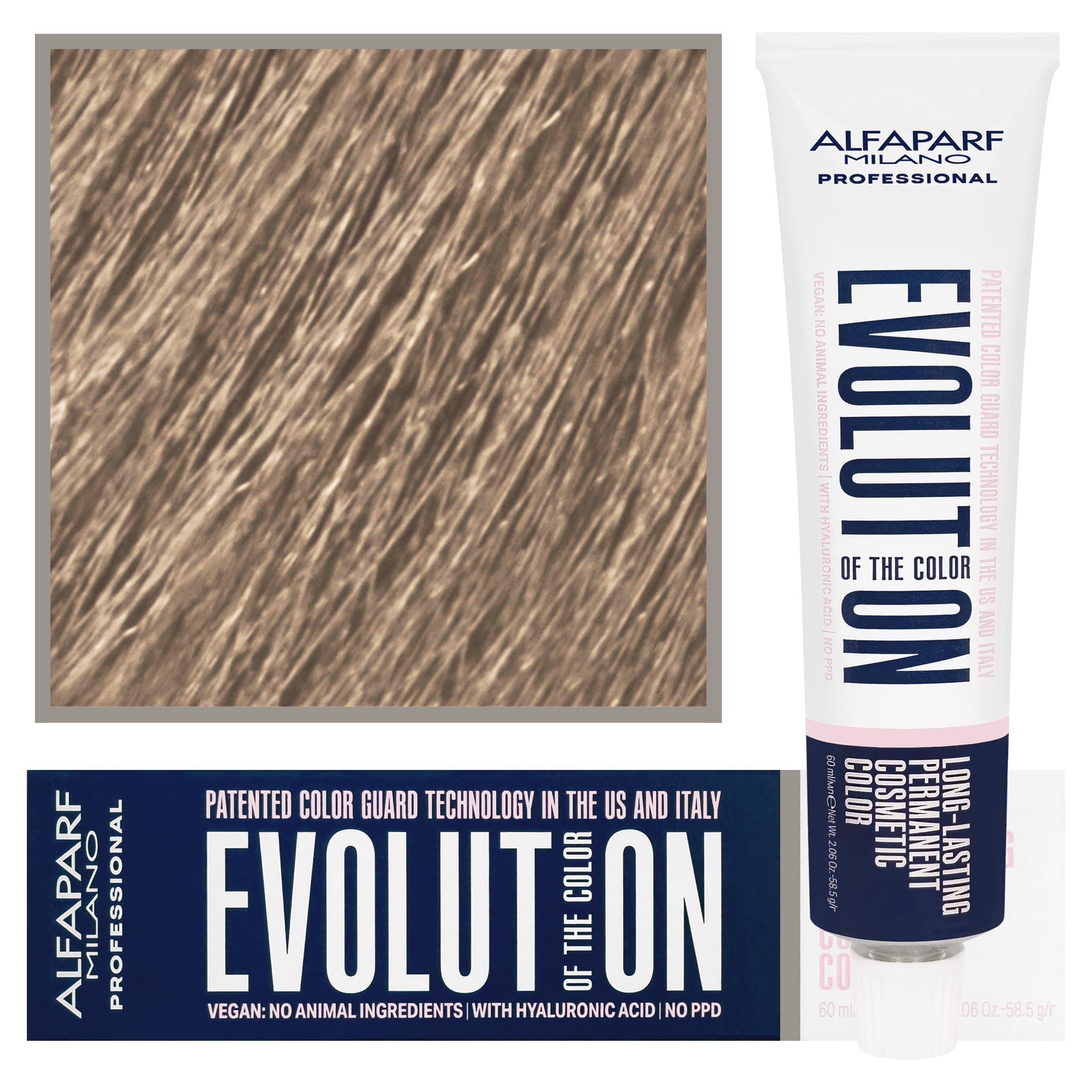 Evolution - wegańska farba do koloryzacji włosów, 9NI | Bardzo Jasny Intensywny Naturalny Blond
