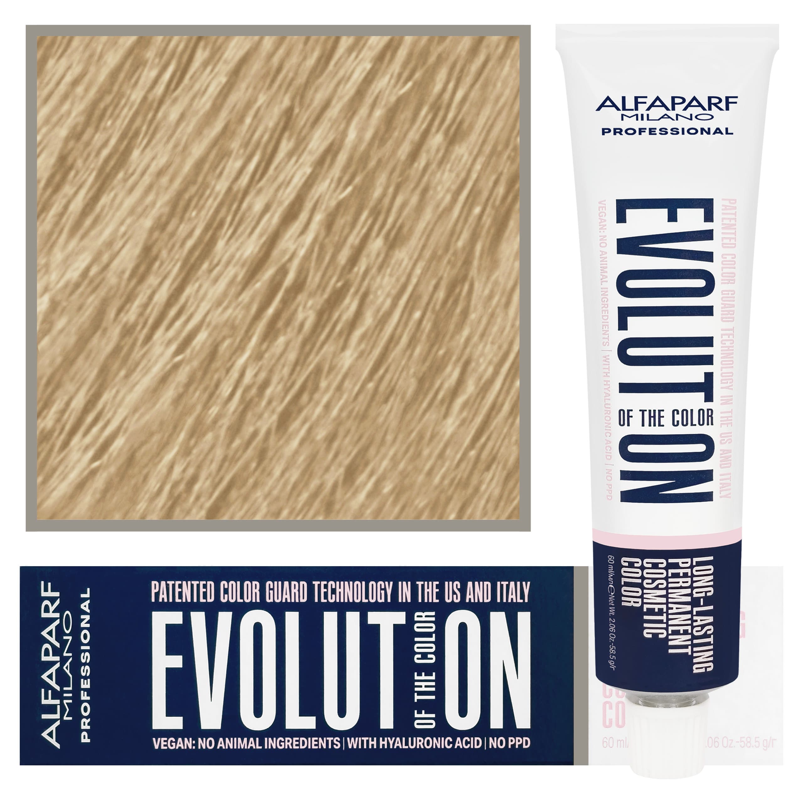 Evolution - wegańska farba do koloryzacji włosów, 10 | Najjaśniejszy Naturalny Blond