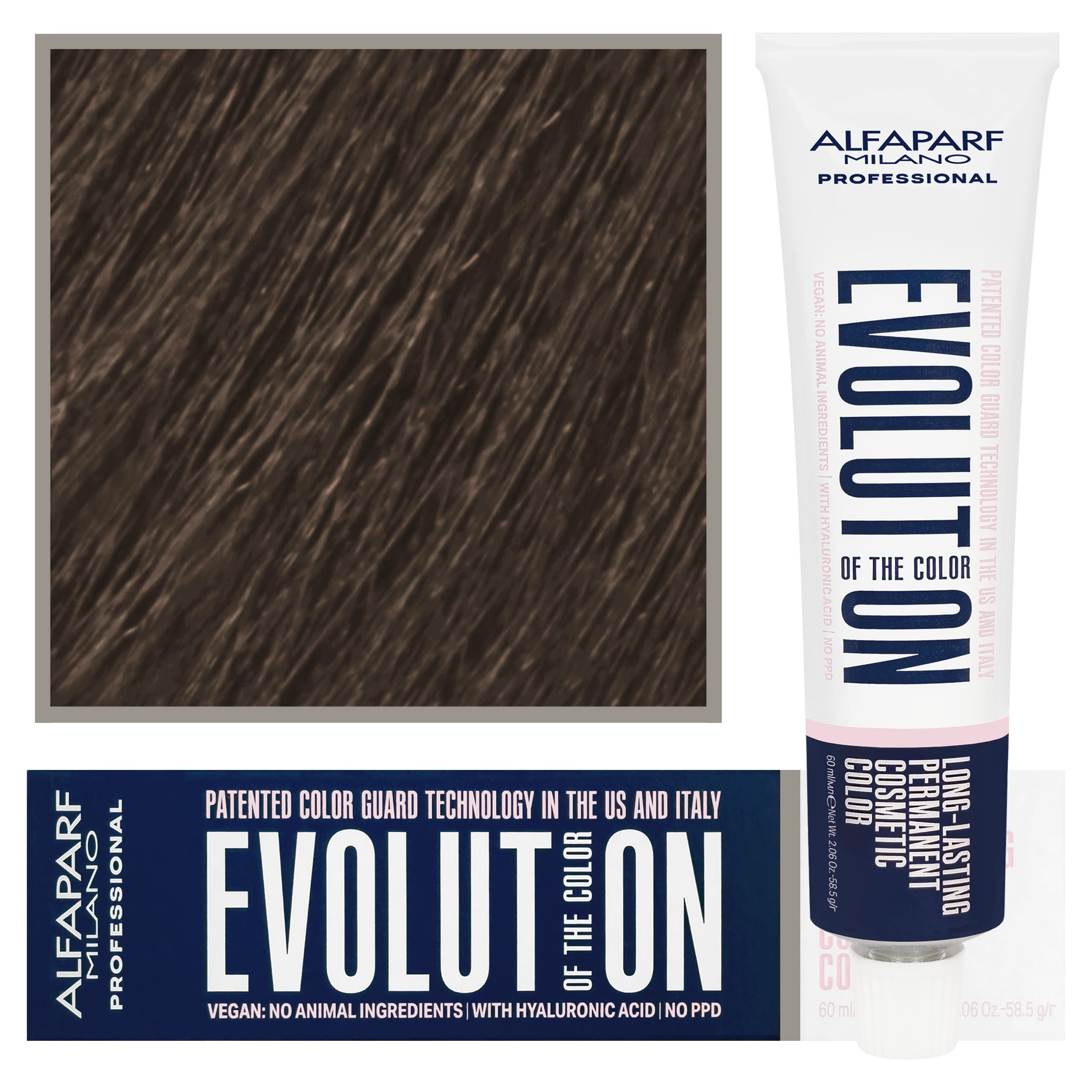 Evolution - wegańska farba do koloryzacji włosów, 7 | Średni Naturalny Blond