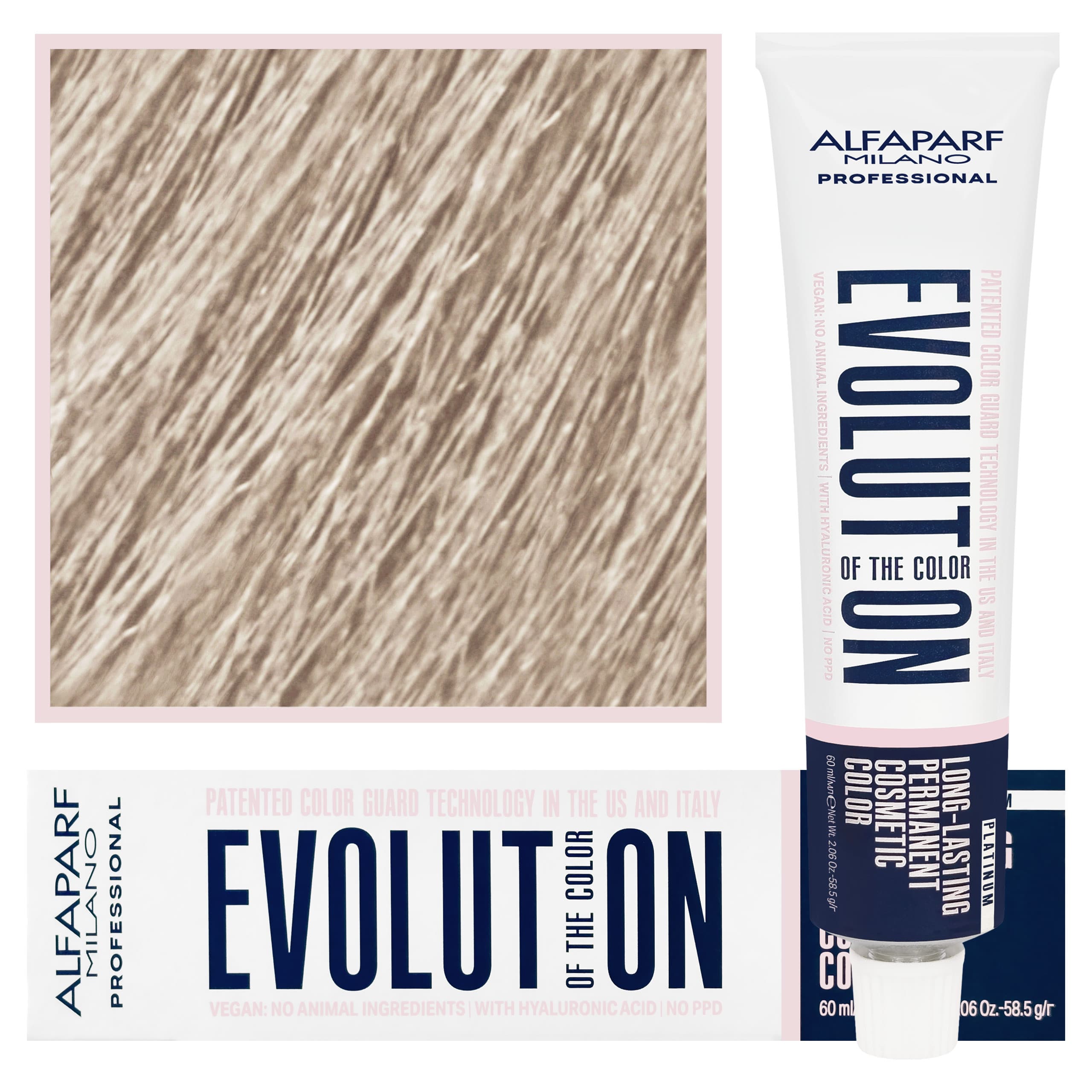 Evolution - wegańska farba do koloryzacji włosów, 11,10 | Super Rozjaśniający Naturalny Popielaty Blond