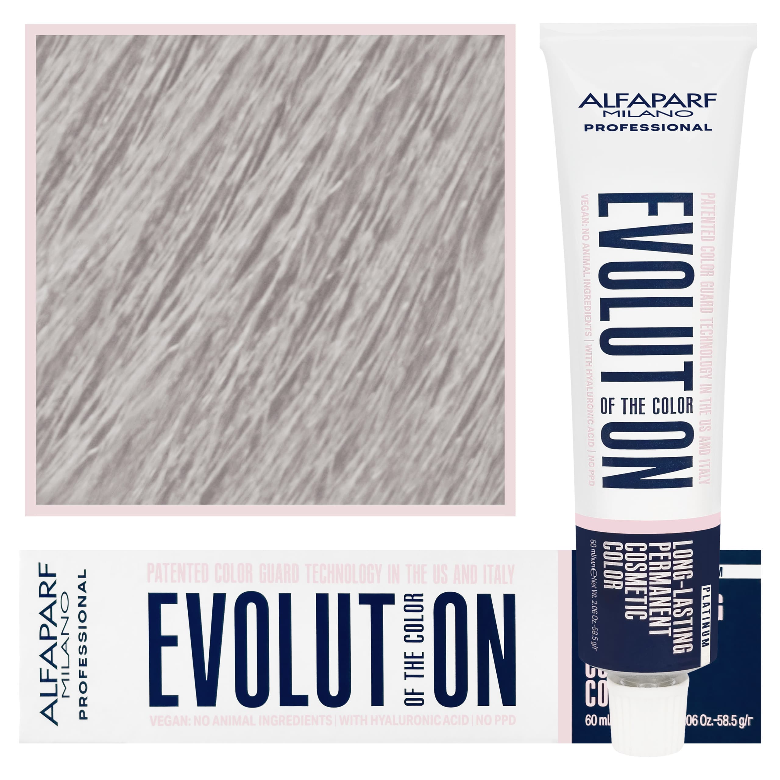 Evolution - wegańska farba do koloryzacji włosów, 11,11 | Super Rozjaśniający Intensywny Popielaty Blond