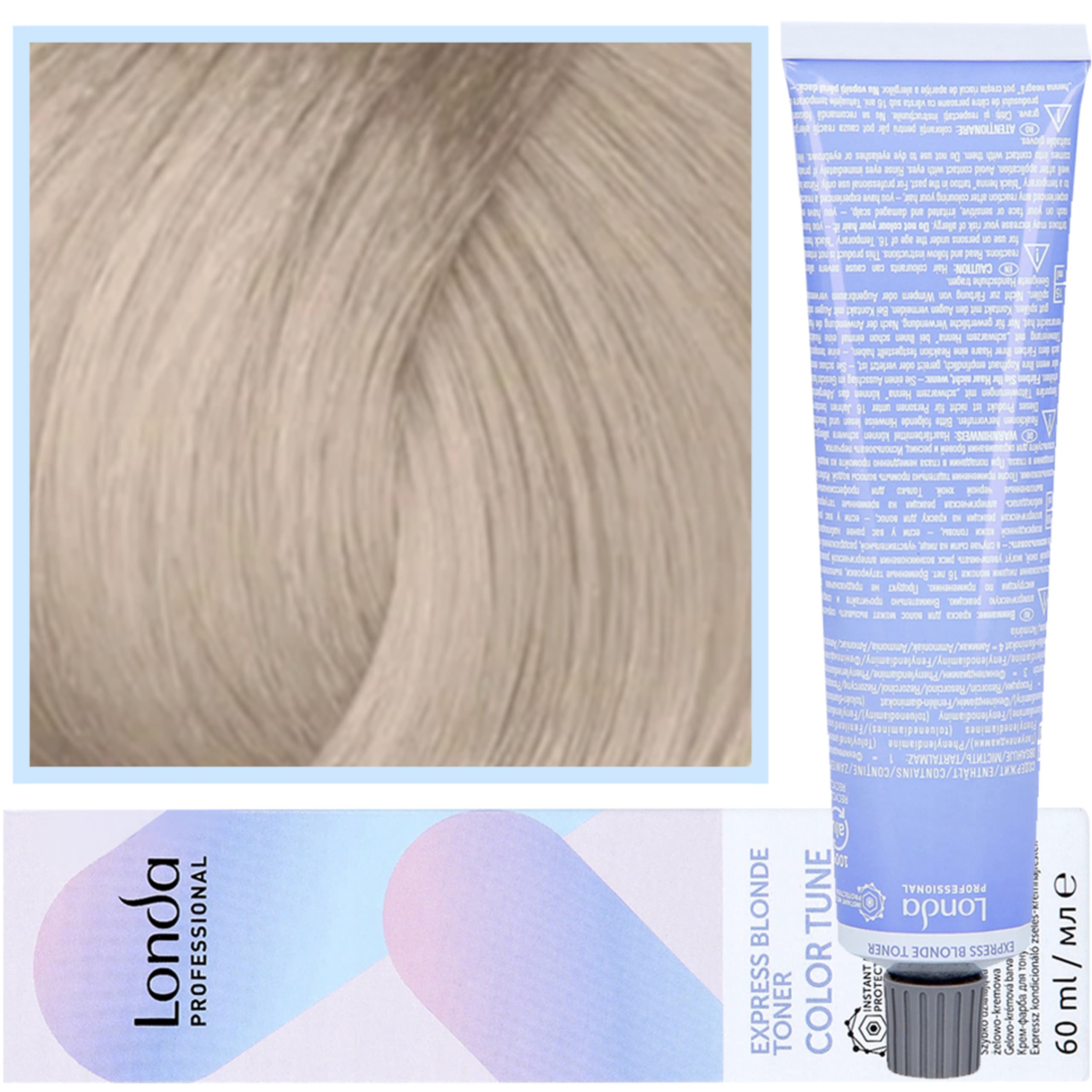 Color Tune - ekspresowy toner do włosów blond, /1 | Popielaty