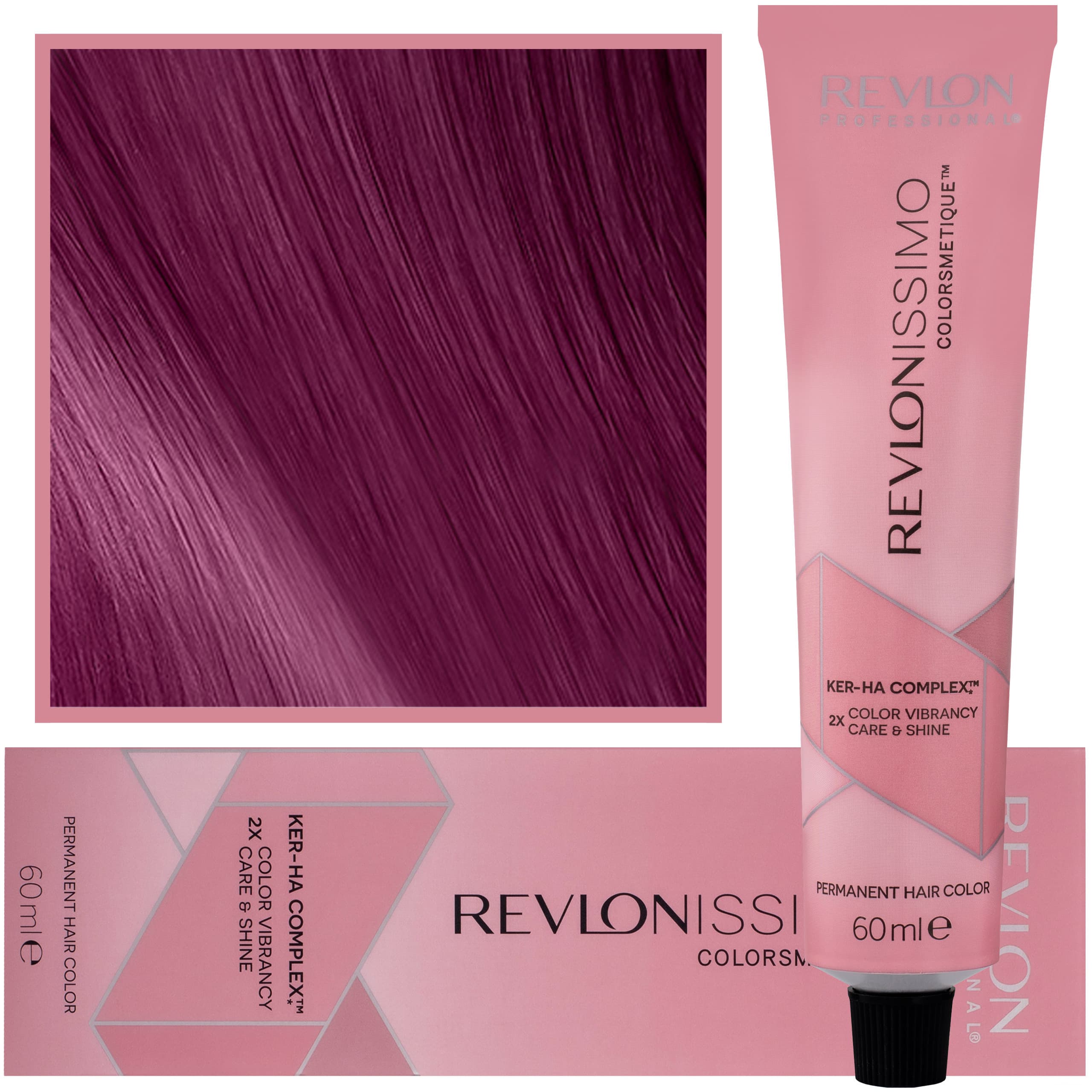 Revlonissimo Colorsmetique - kremowa farba do włosów, C20 | Fioletowa Oberżyna