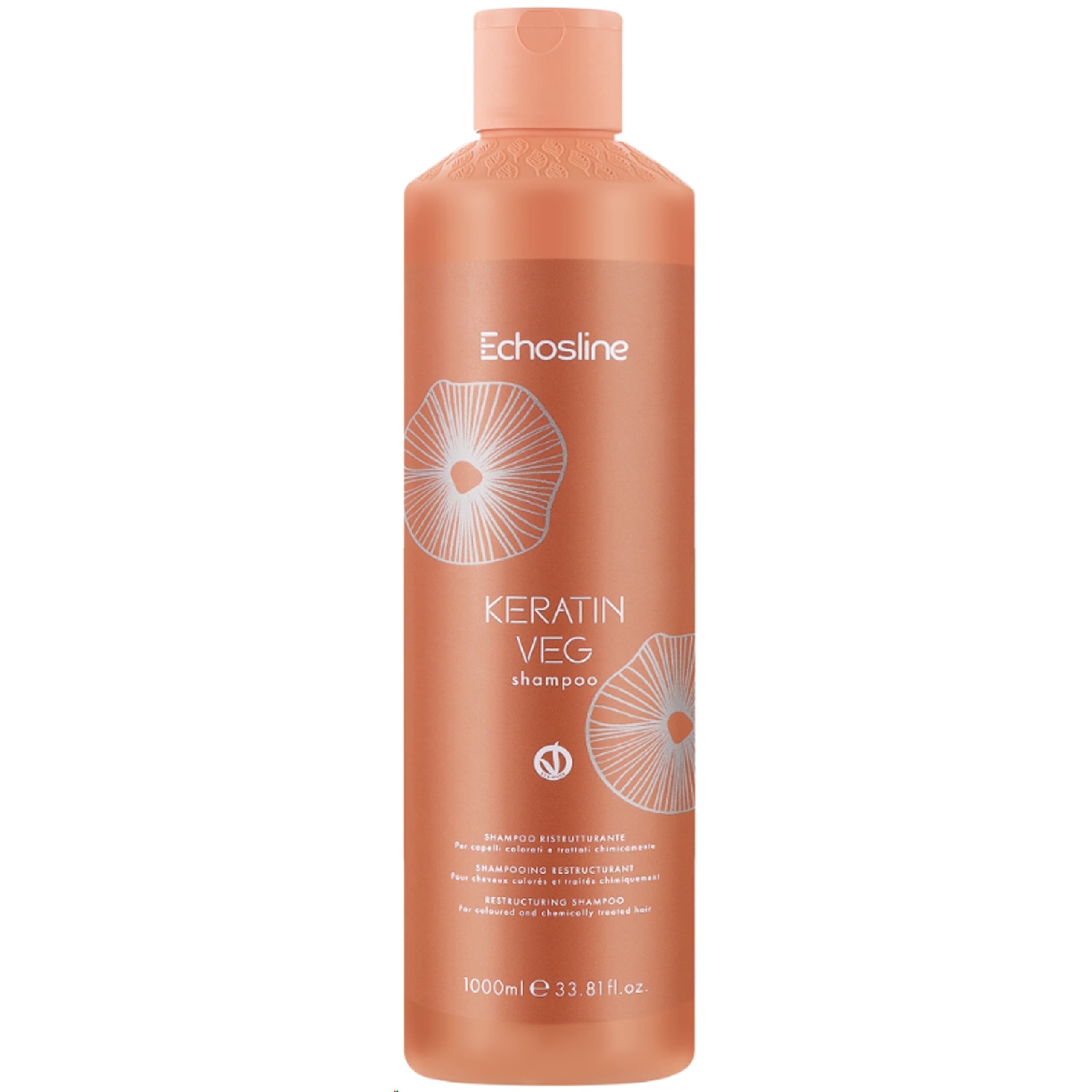 Keratin Veg Shampoo - wegański szampon do włosów z keratyną