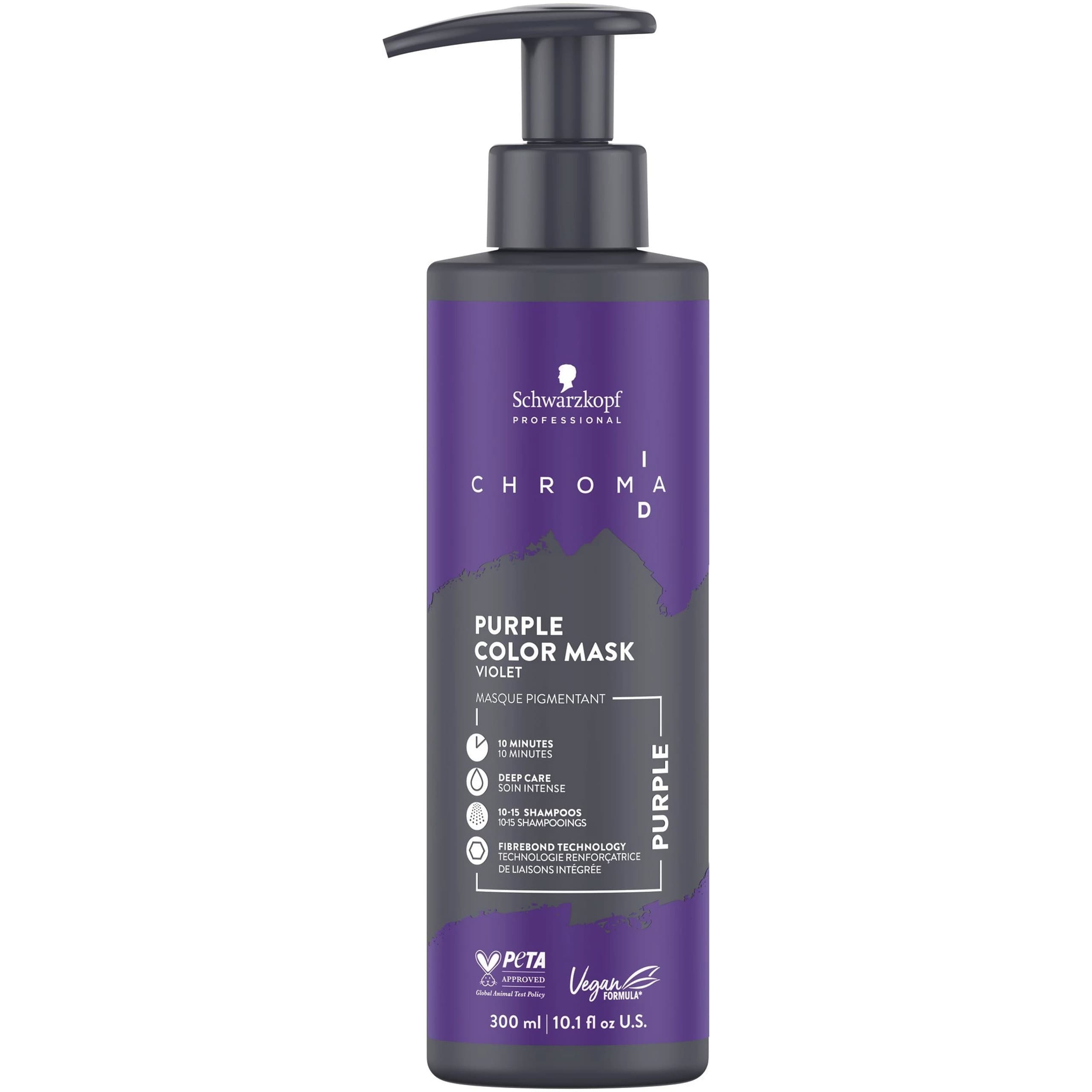 Schwarzkopf Chroma ID Color Mask - maska koloryzująca do włosów, Purple | Fioletowy