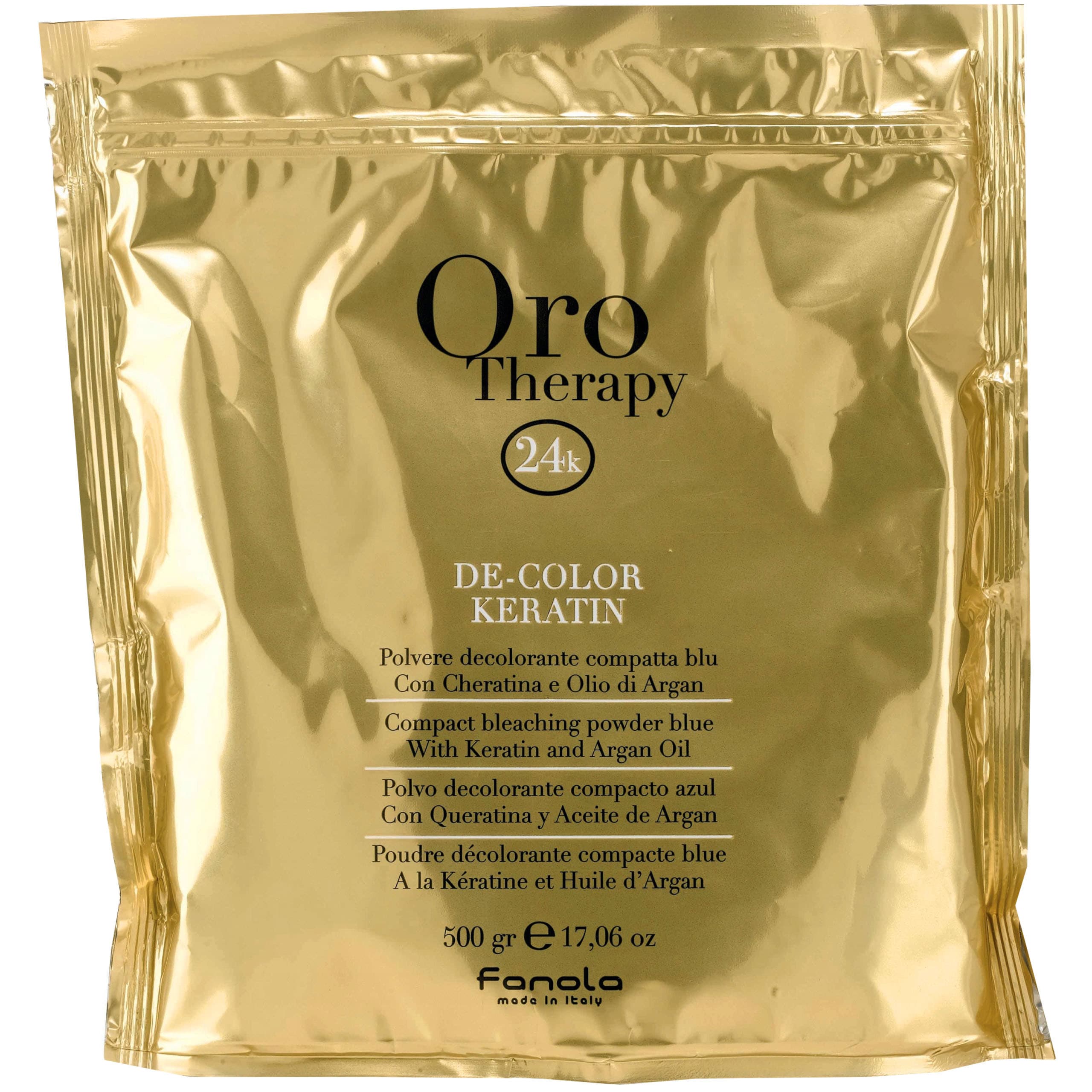 Oro Teraphy De-Color - Keratin rozjaśniacz do włosów z keratyną