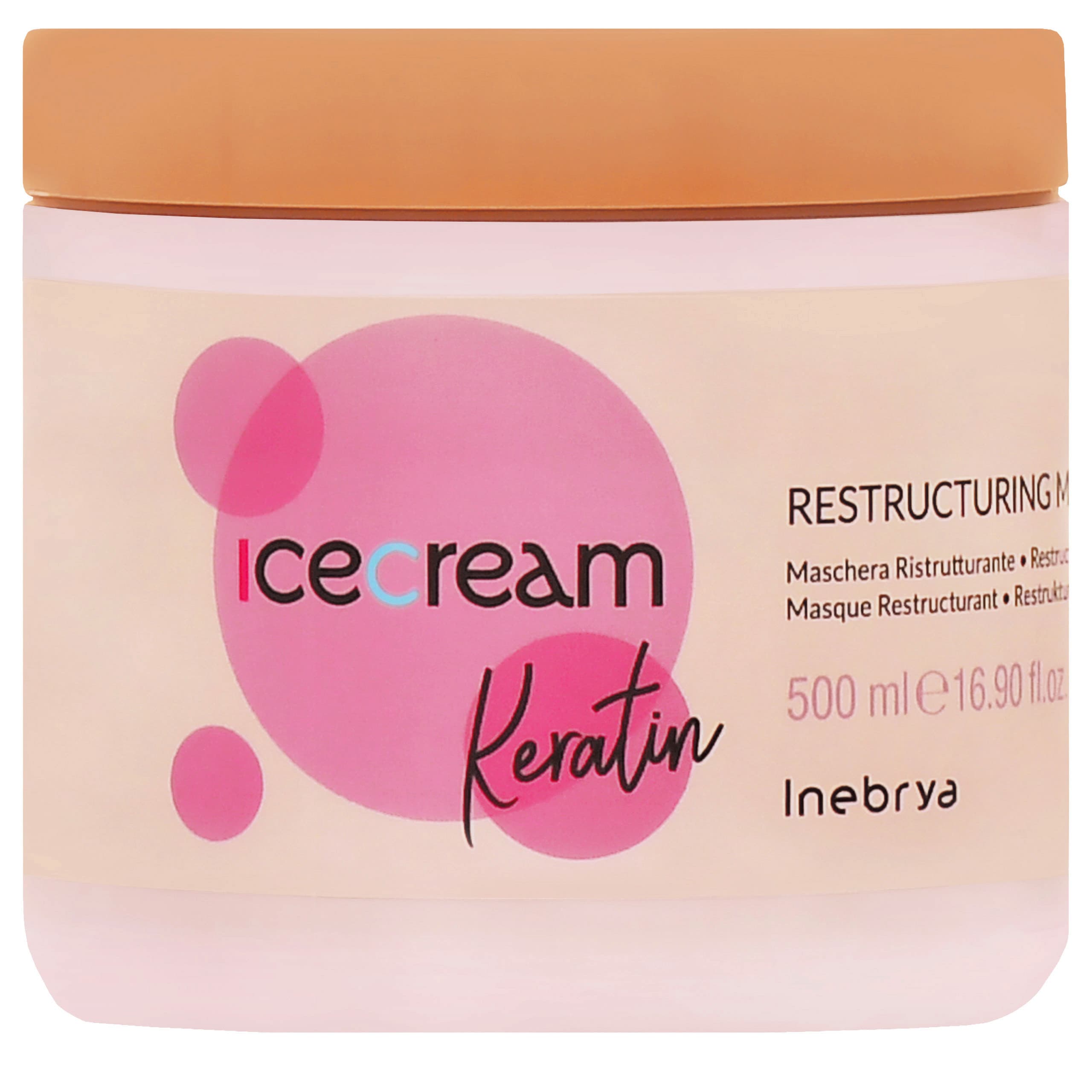 Ice Cream Keratin Restructuring - maska do włosów suchych