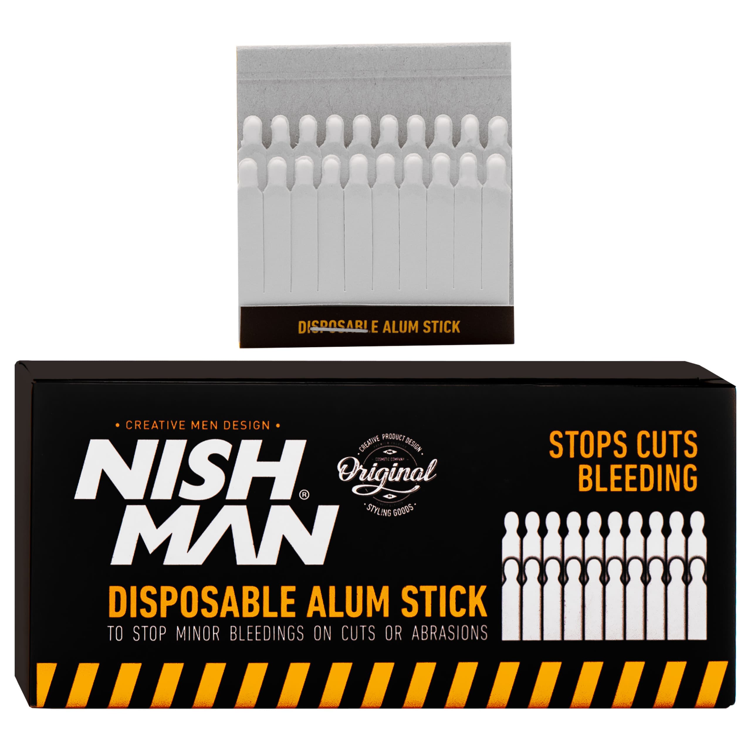 Disposable Alum Stick - zestaw patyczków na skaleczenia, 24x20mm
