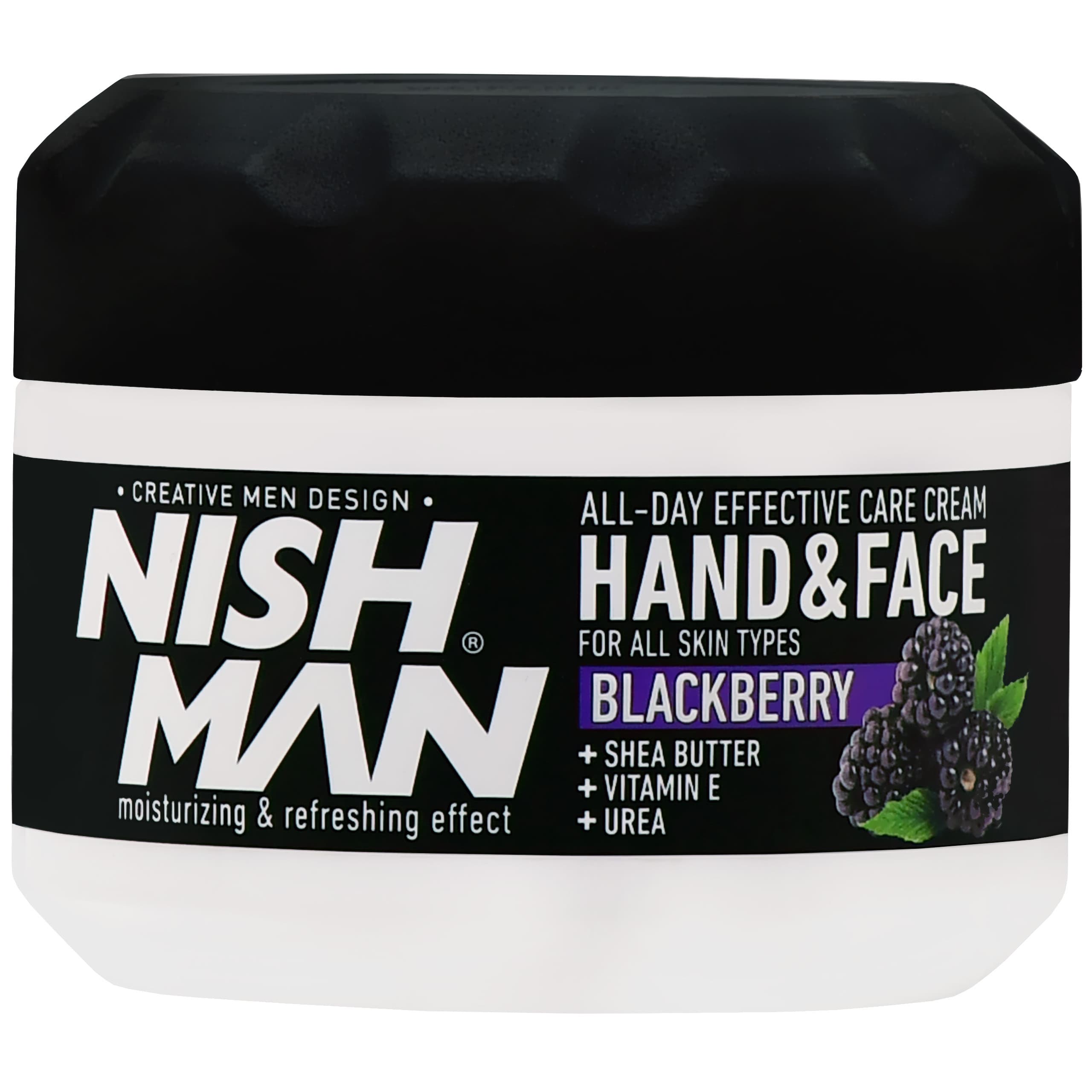 Hand & Face Cream Blackberry - krem do twarzy i rąk, jeżyna