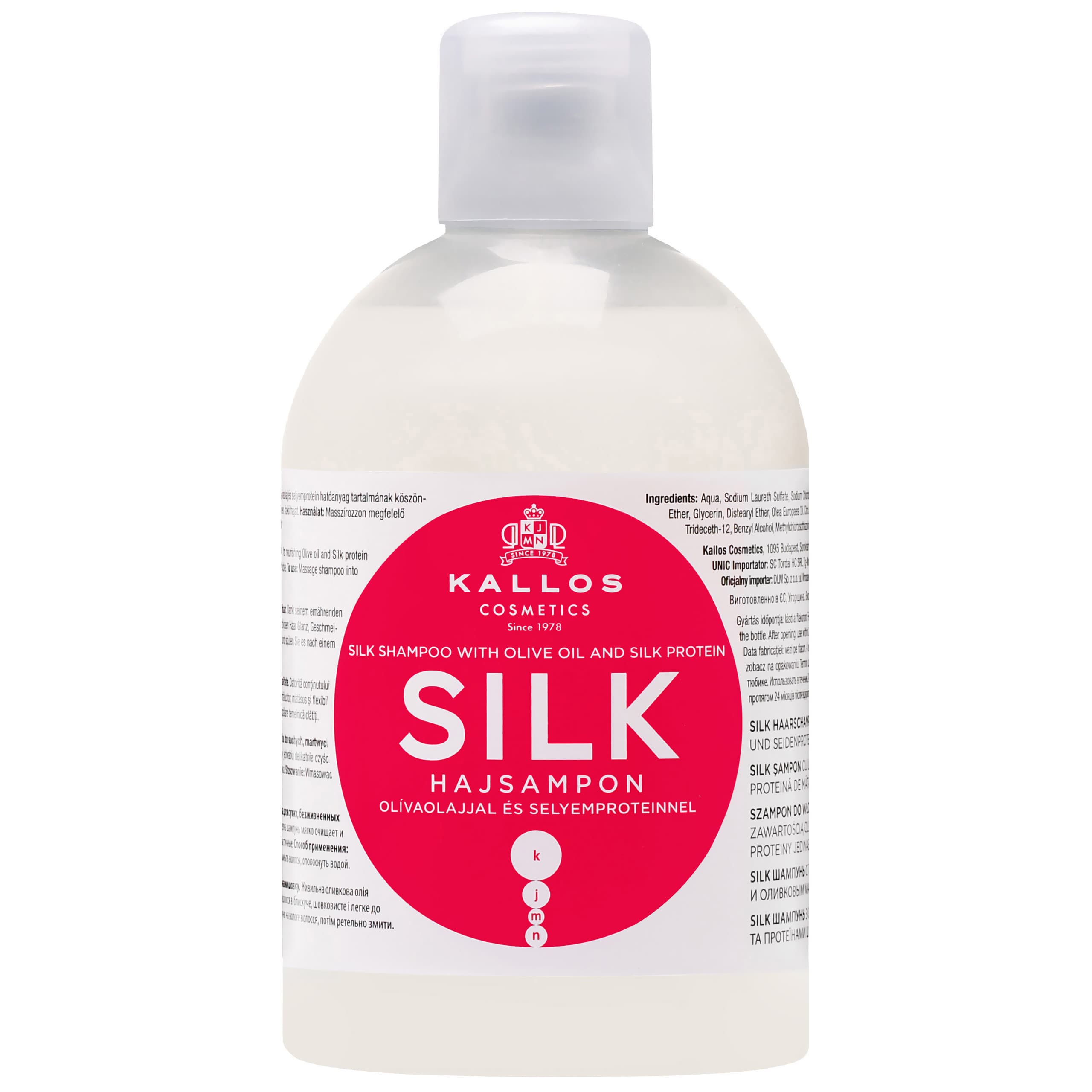 Silk Shampoo - regenerujący szampon do włosów zniszczonych i matowych z jedwabiem