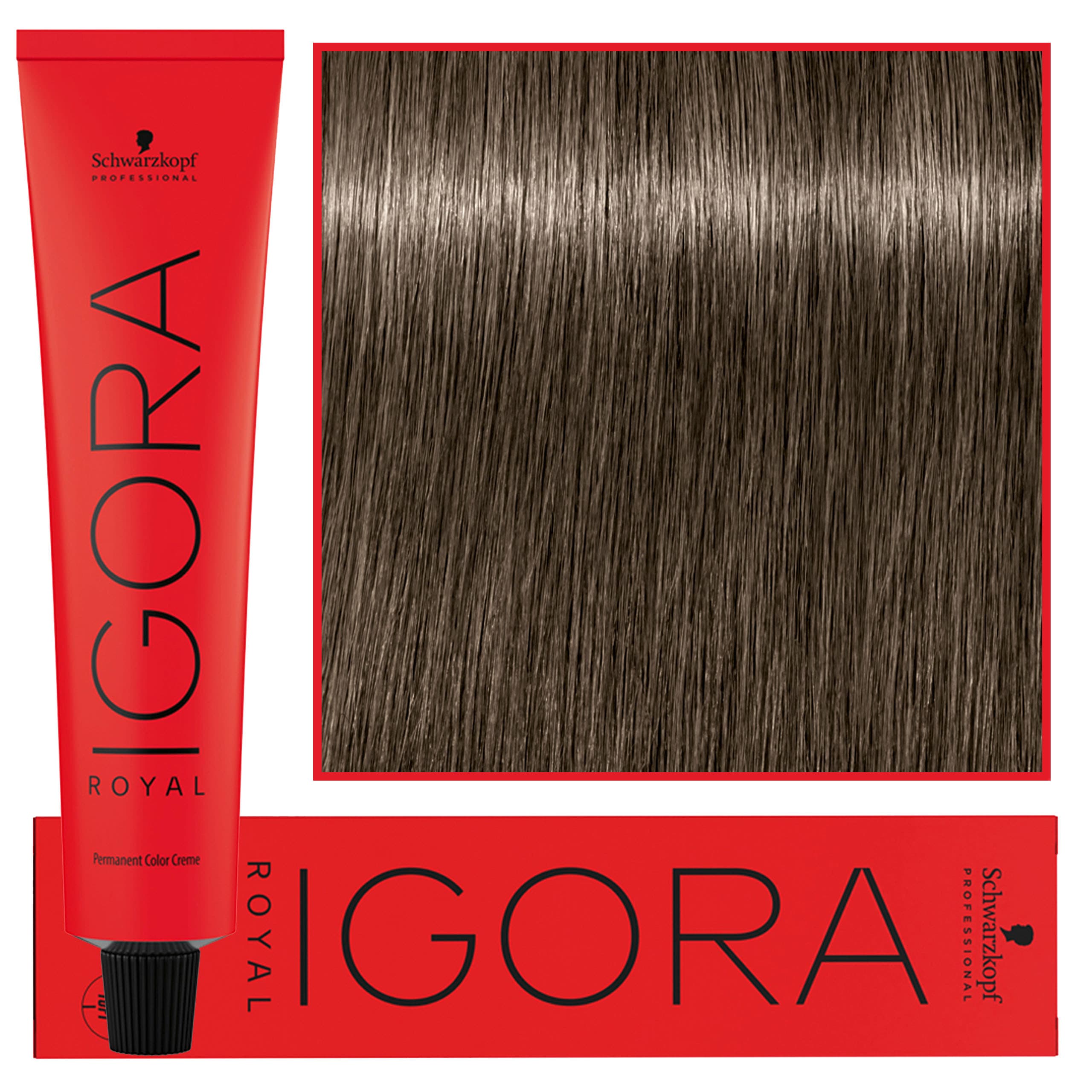 IGORA Royal farba do włosów odcień 7-1 Medium Blonde Cendré