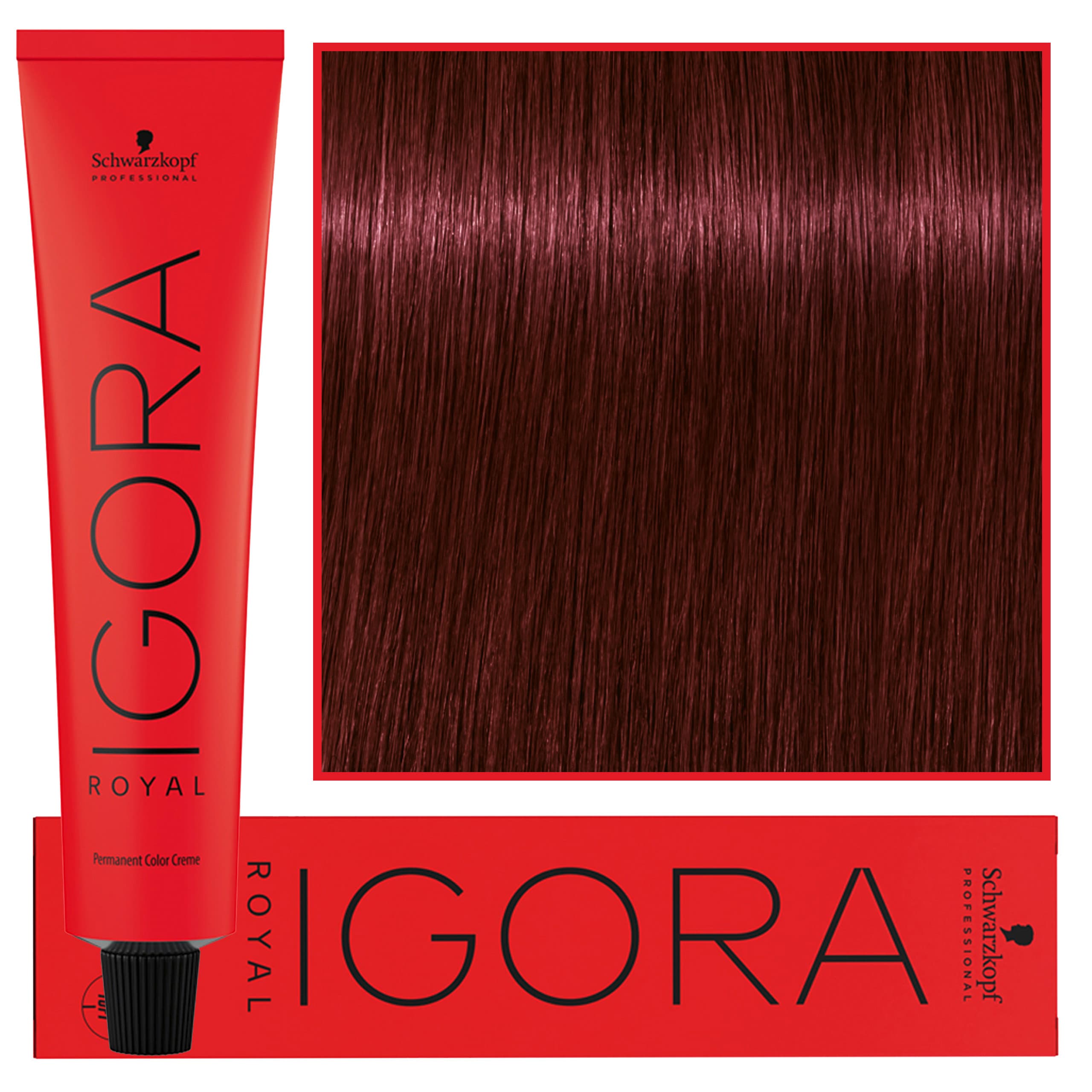 IGORA Royal farba do włosów odcień 4-88 Medium Brown Red Extra
