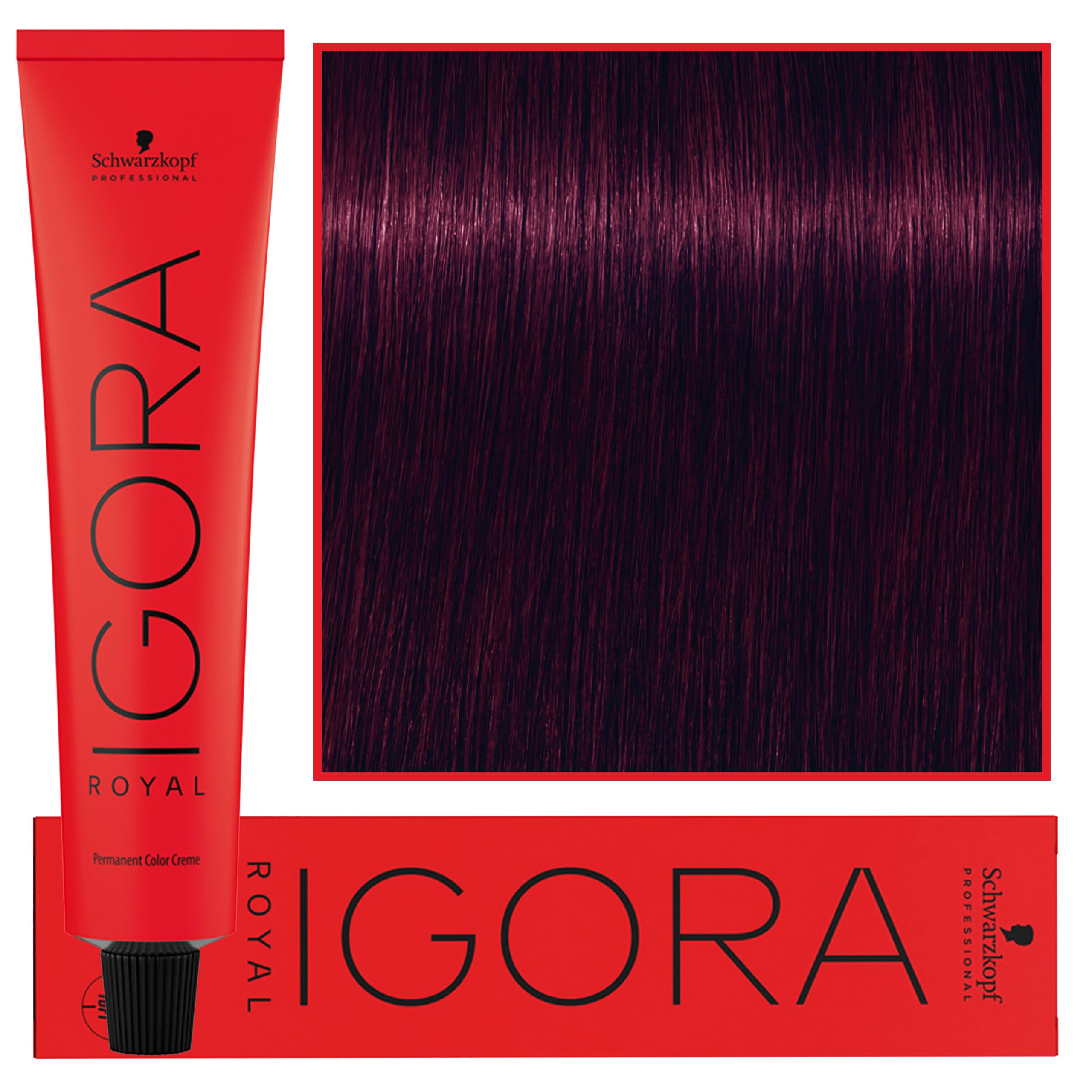 IGORA Royal farba do włosów odcień 4-99 Medium Brown Violet Extra