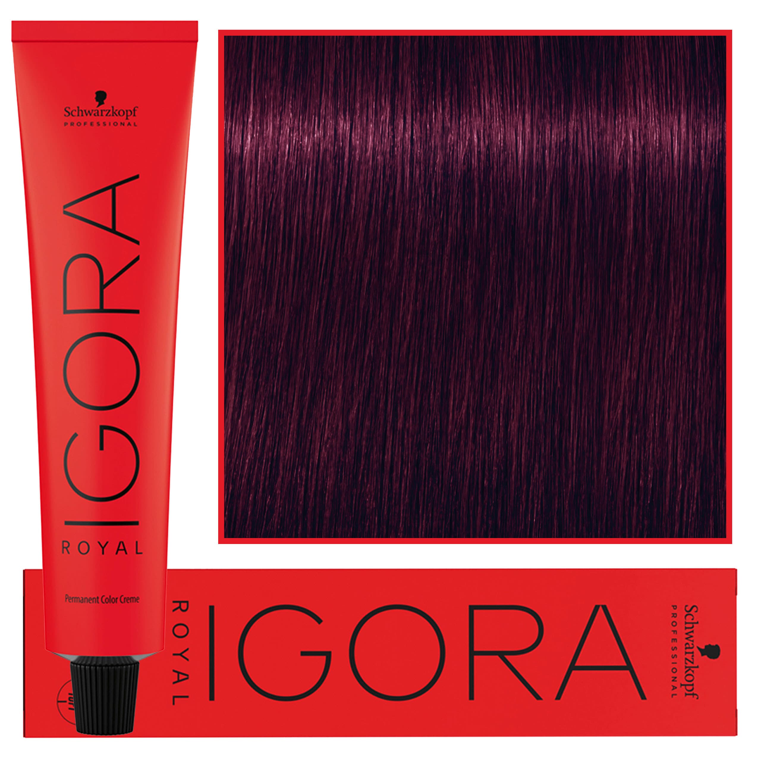 IGORA Royal farba do włosów odcień 5-99 Light Brown Violet Extra