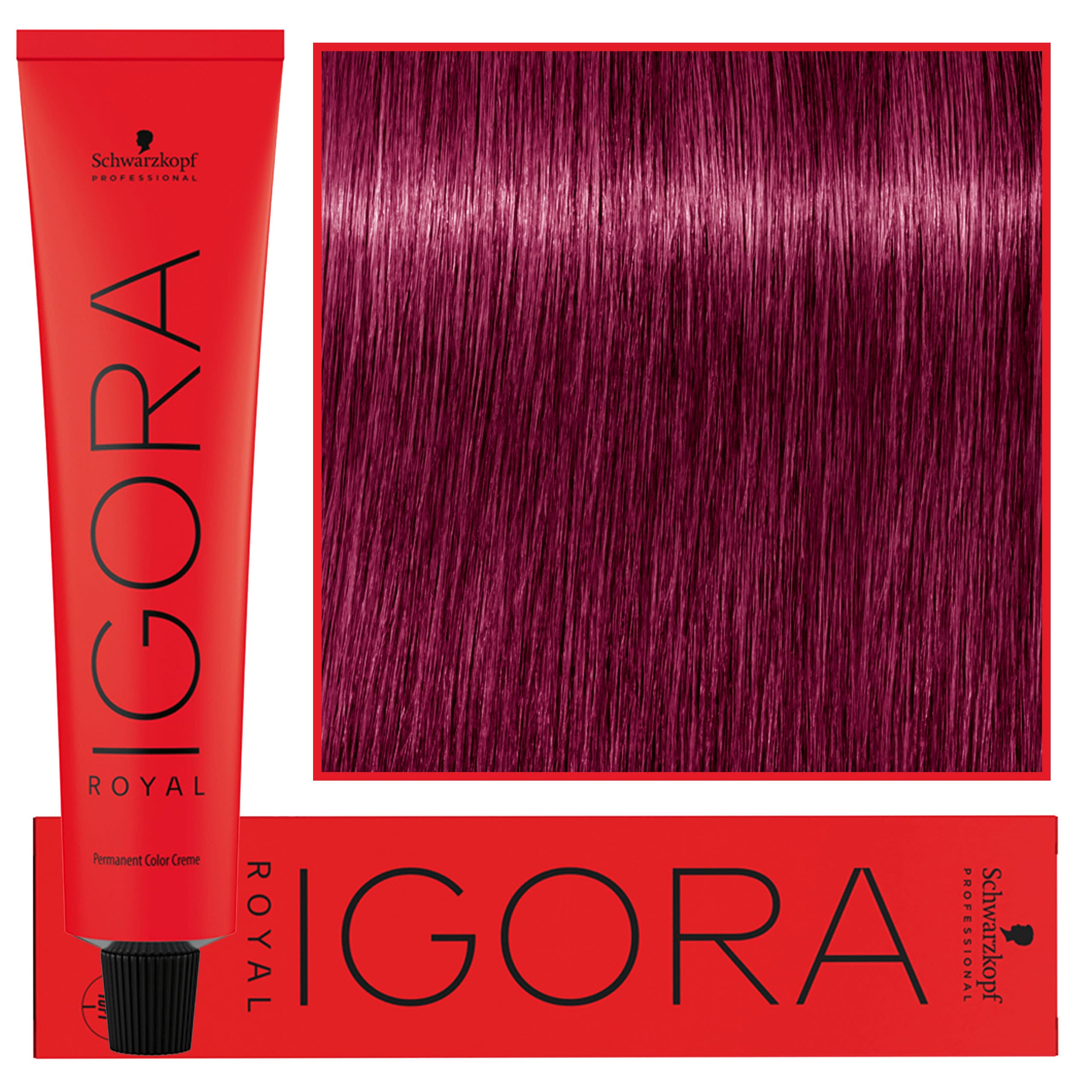 IGORA Royal farba do włosów odcień 9-98 Extra Light Blonde Violet Red