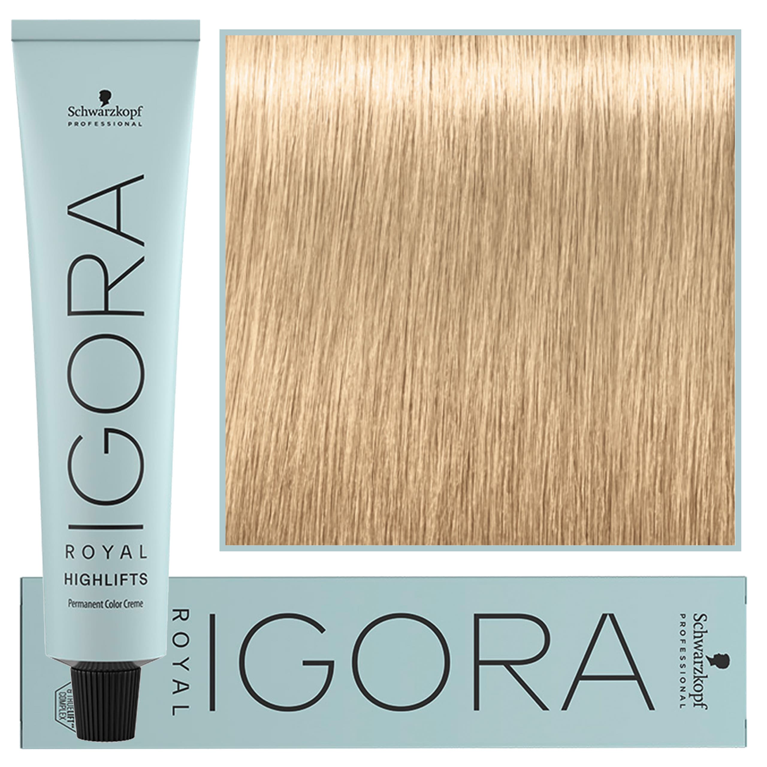 Igora Royal Highlifts - farba do włosów o rozjaśniającej formule 10-4 | Ultra Blond Beżowy