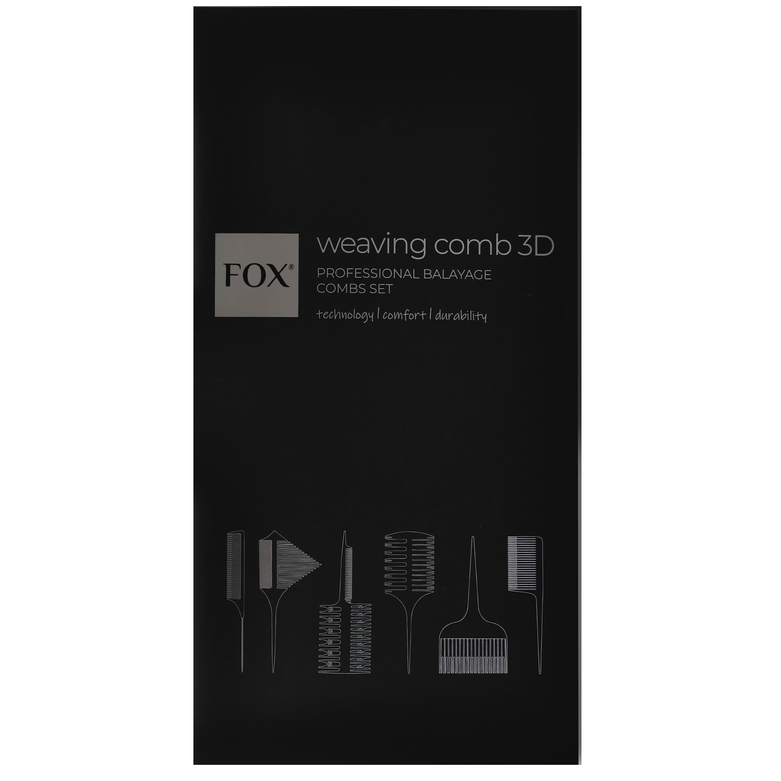 Weaving Comb 3D - komplet grzebieni do balejażu