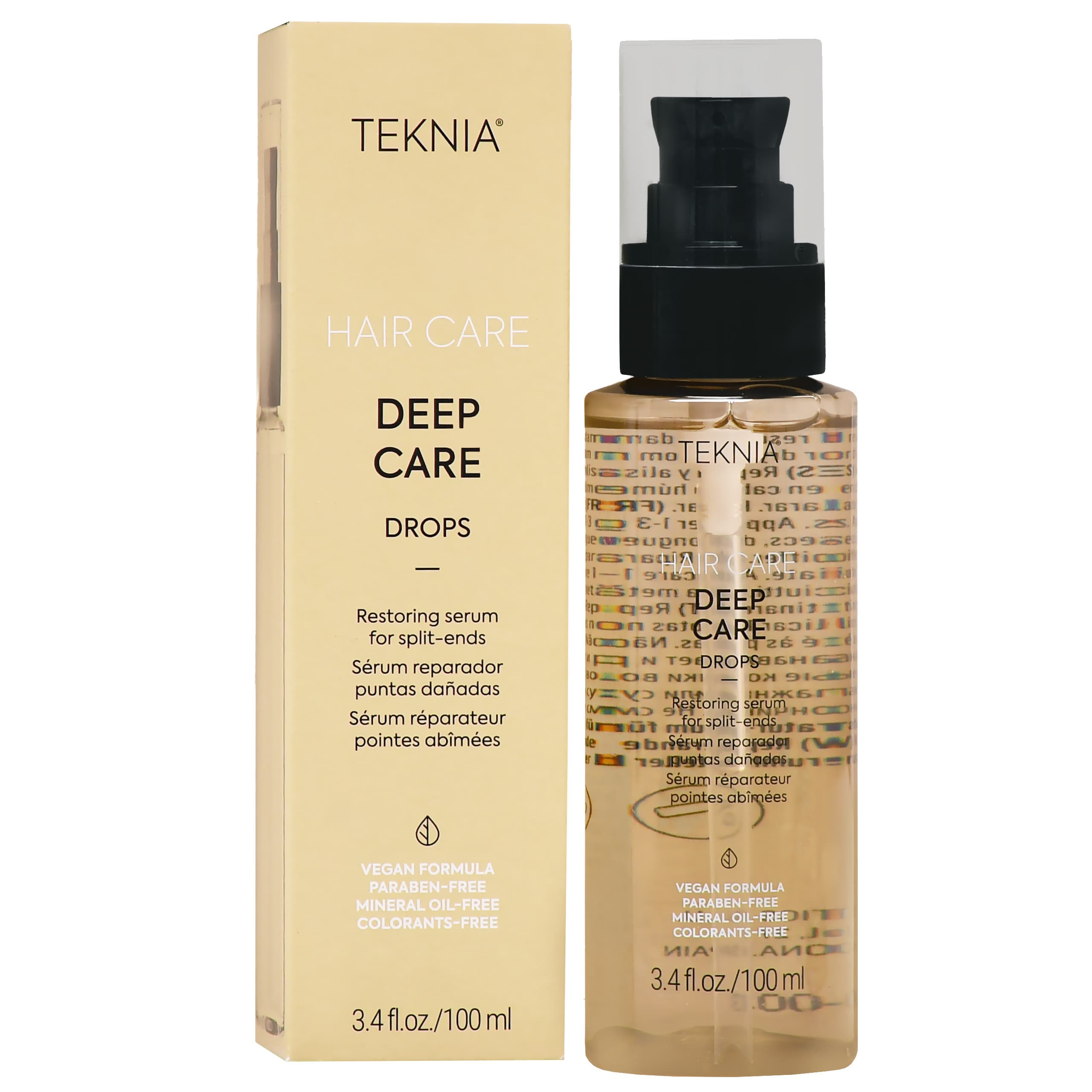 Teknia Deep Care Drops Serum - regenerujące serum na końcówki włosów