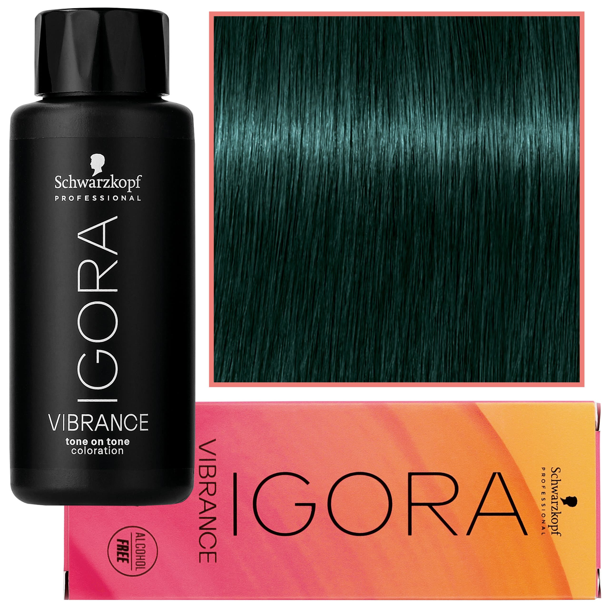 Igora Vibrance – półtrwała farba do włosów bez amoniaku, 0-33 | Koncentrat Matowy