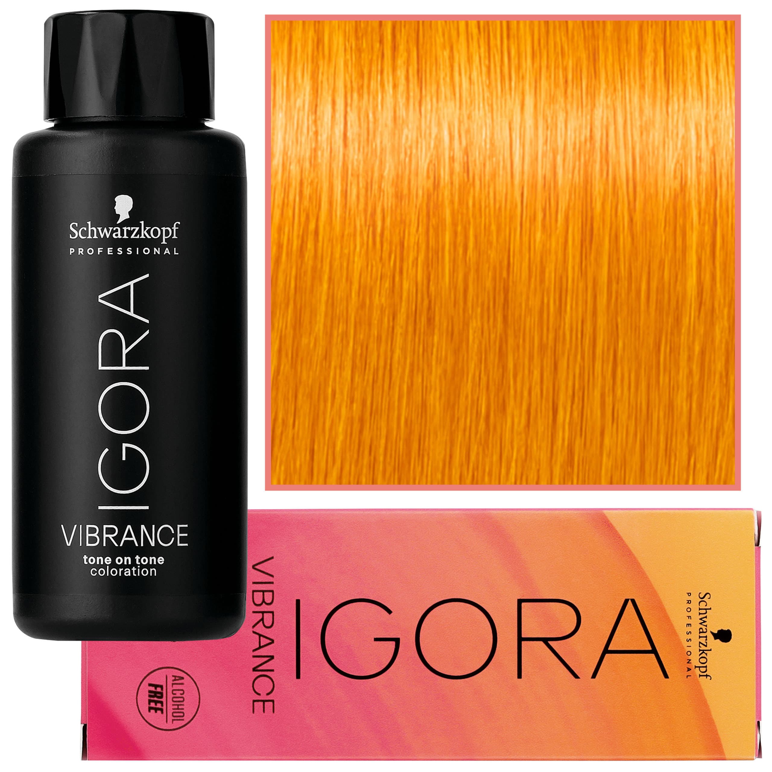 Igora Vibrance – półtrwała farba do włosów bez amoniaku, 0-55 | Koncentrat Złoty
