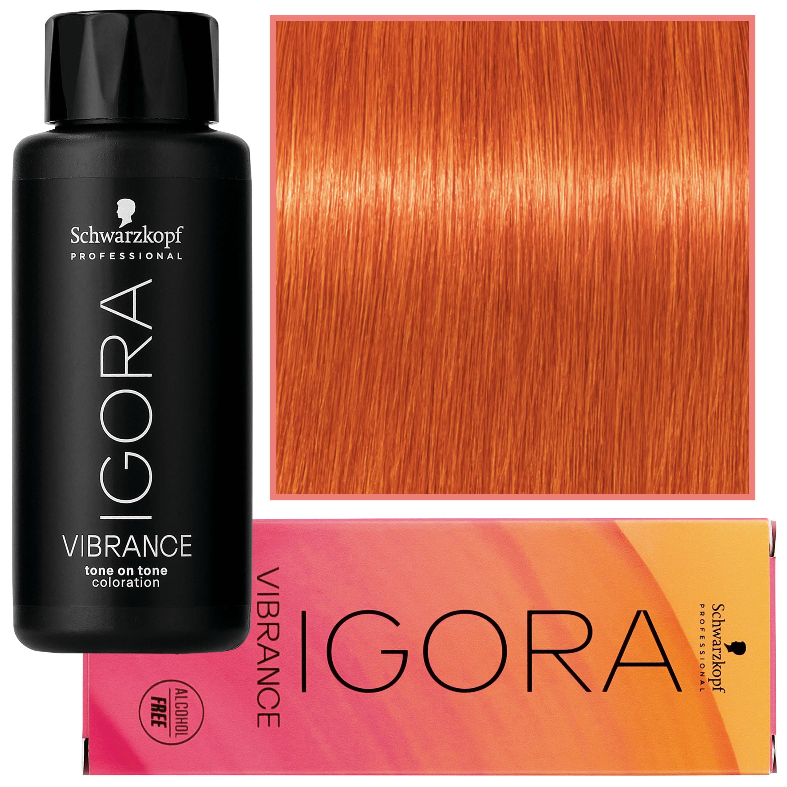 Igora Vibrance – półtrwała farba do włosów bez amoniaku, 0-77 | Koncentrat Miedziany