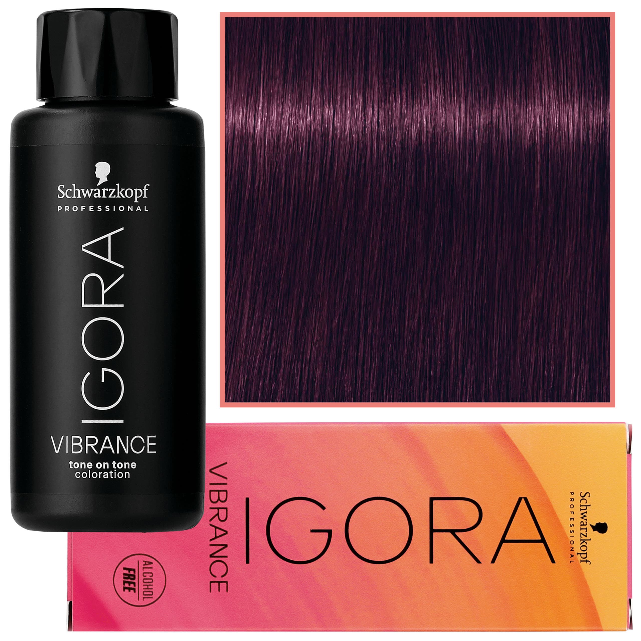 Igora Vibrance – półtrwała farba do włosów bez amoniaku, 0-99 | Koncentrat Fioletowy