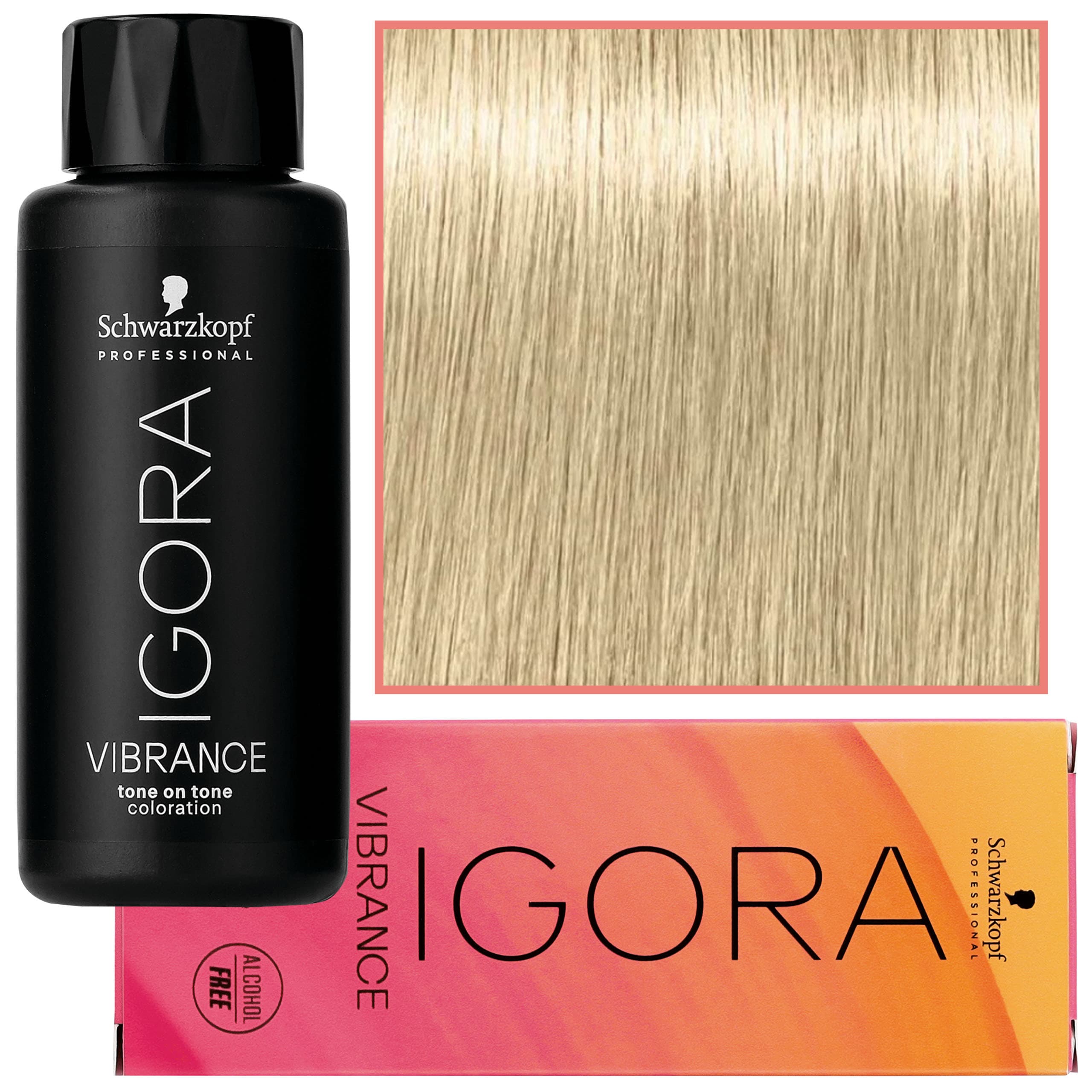 Igora Vibrance – półtrwała farba do włosów bez amoniaku, 9-4 | Ekstra Jasny Blond Beżowy
