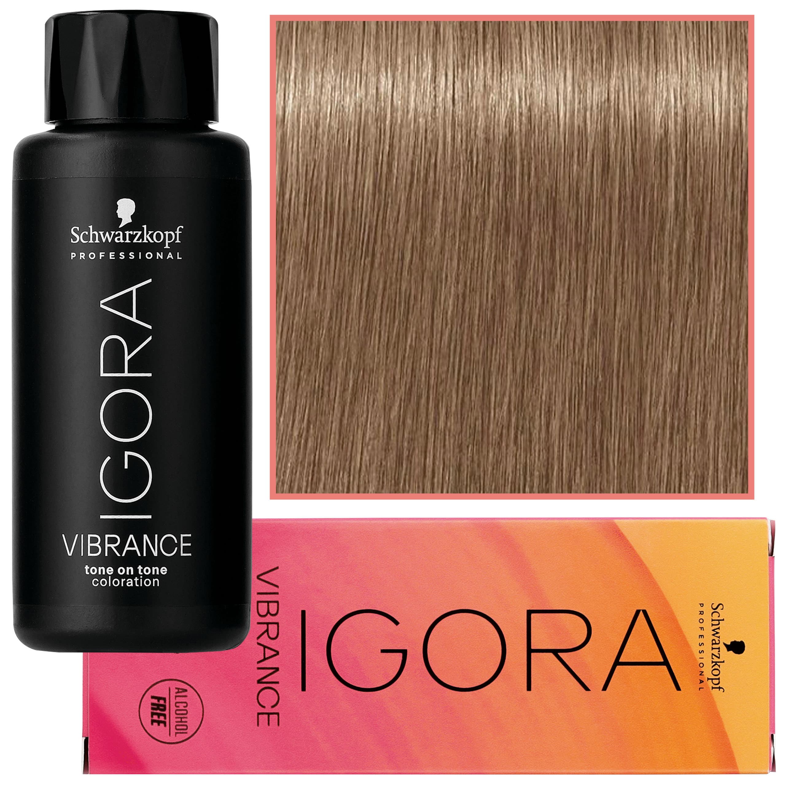 Igora Vibrance – półtrwała farba do włosów bez amoniaku, 9-42 | Ekstra Jasny Blond Beżowo-Popielaty