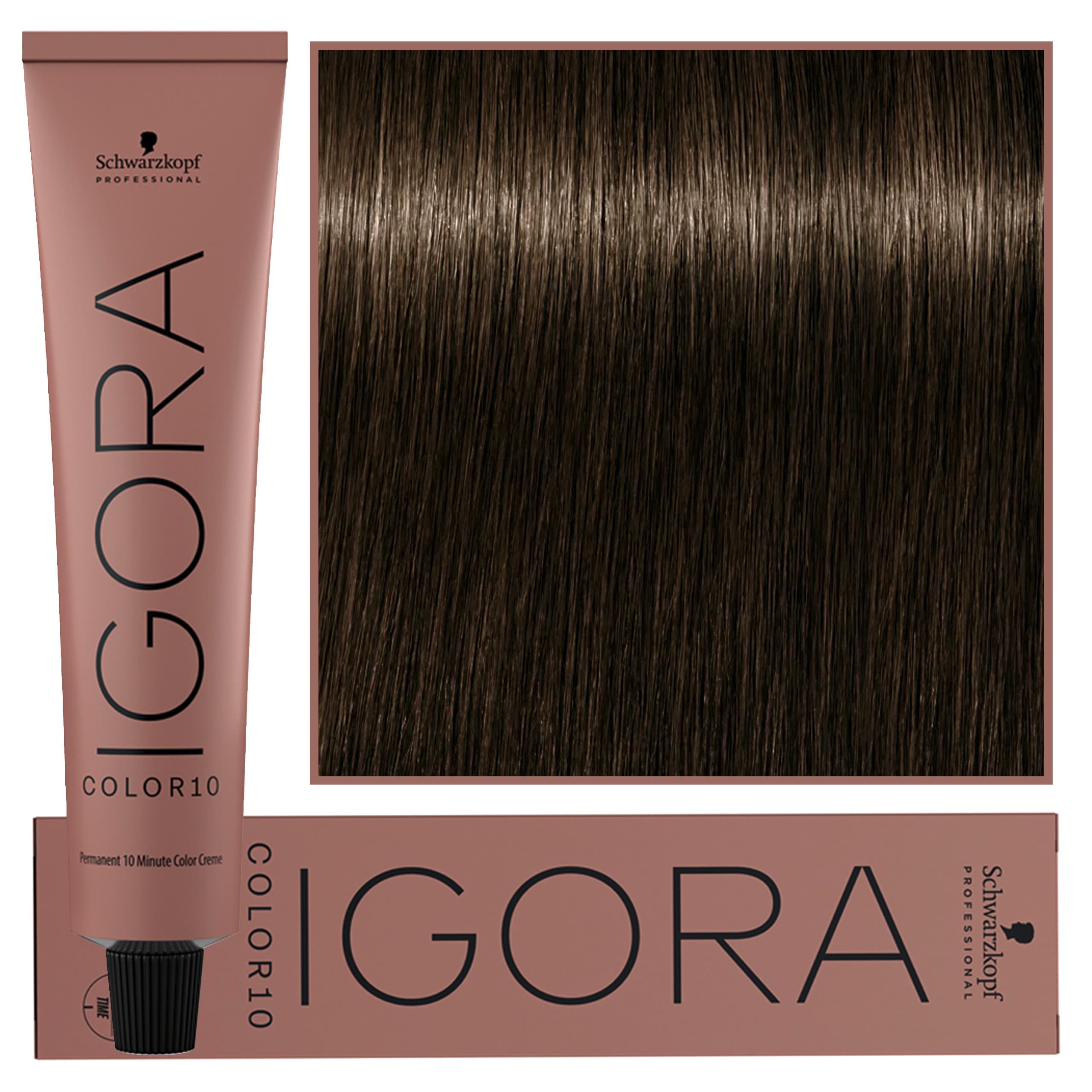 Igora Royal Color 10 – 10-minutowa farba do włosów, 5-0 | Jasny Blond Naturalny