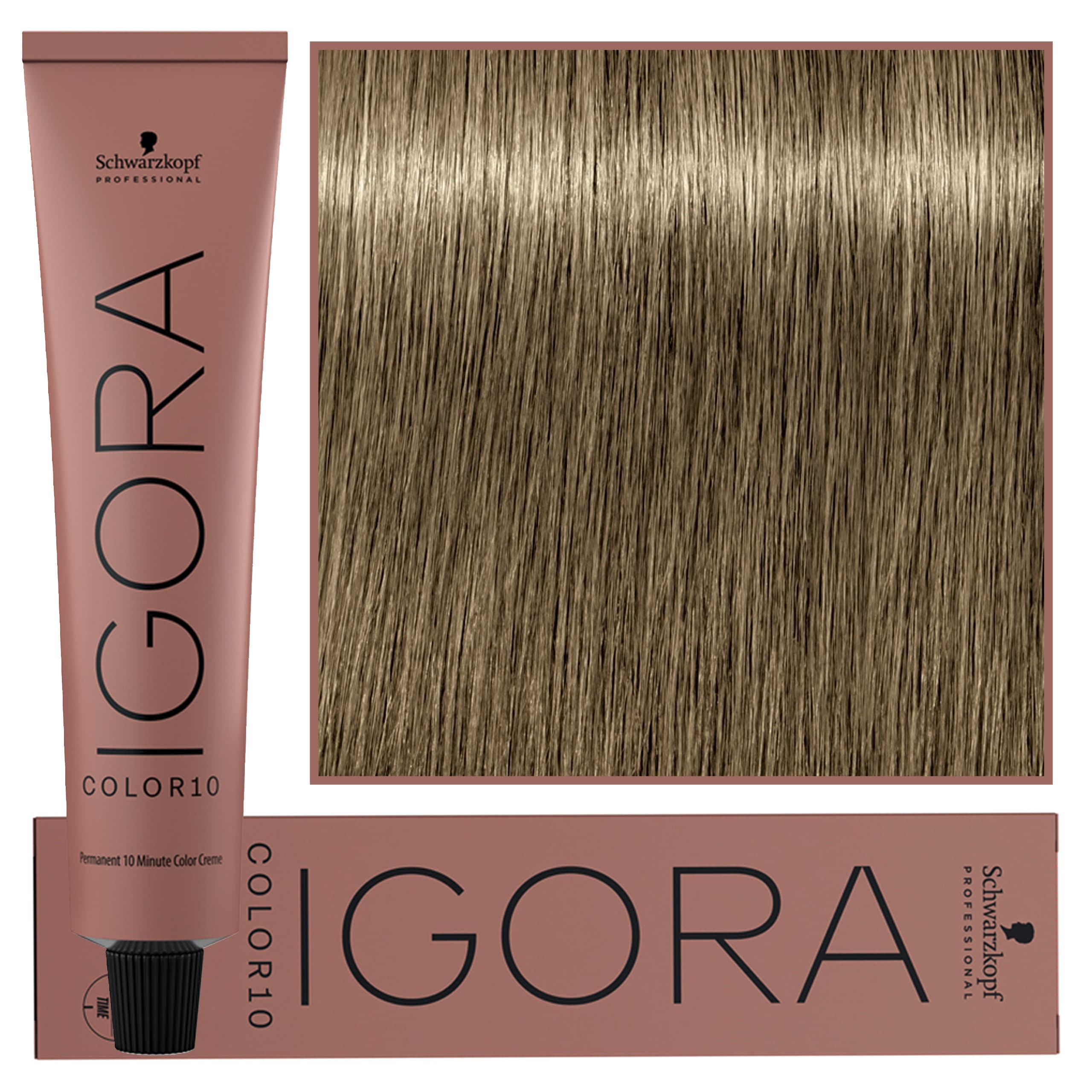 Igora Royal Color 10 – 10-minutowa farba do włosów, 8-0 | Jasny Blond Naturalny